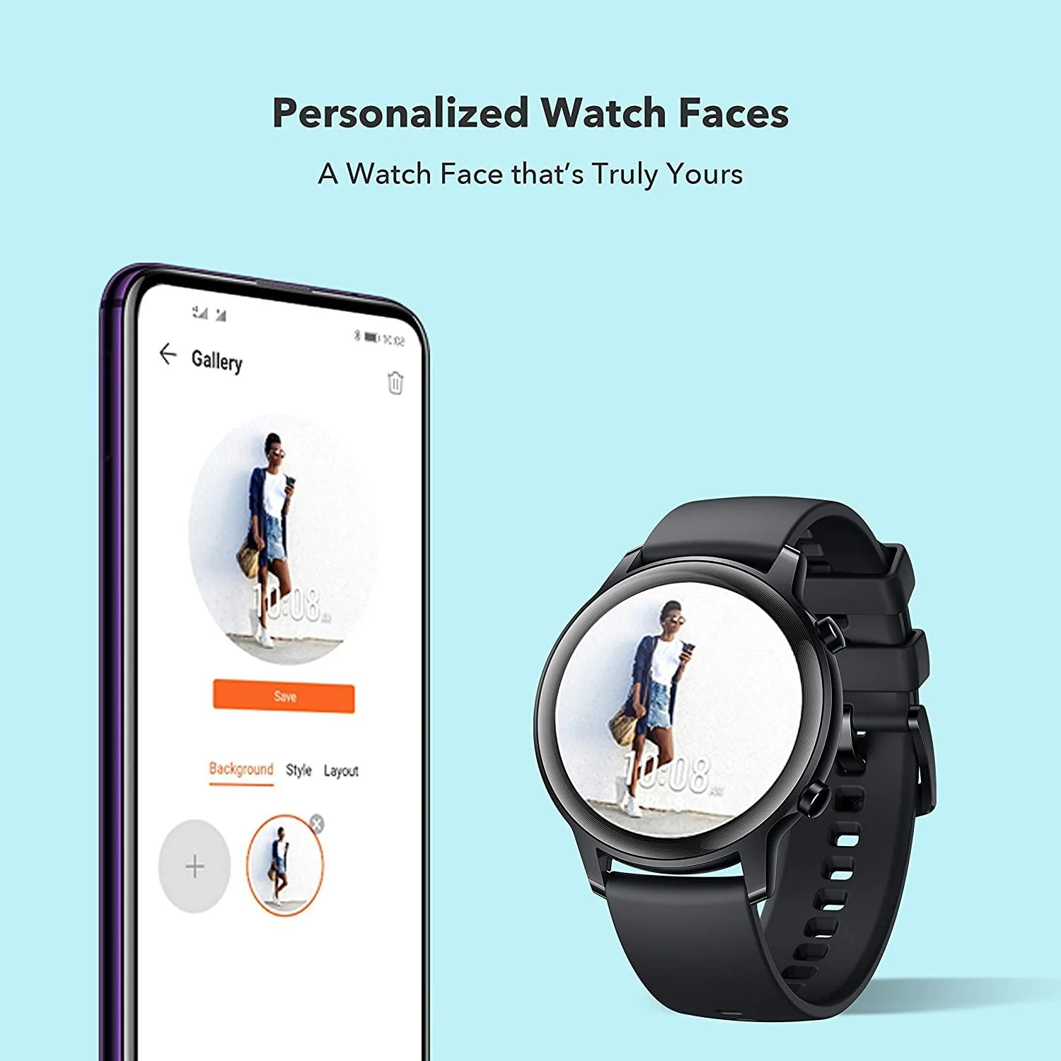 HONOR Magic Watch 2 (42 mm) Always On AMOLED Display, SpO2, 15 Workout Modes, Music Playback & In-Built Storage, Female Cycle & Sleep & HR Monitor, Personalized Watch Face, 7-Days Battery - Image 7