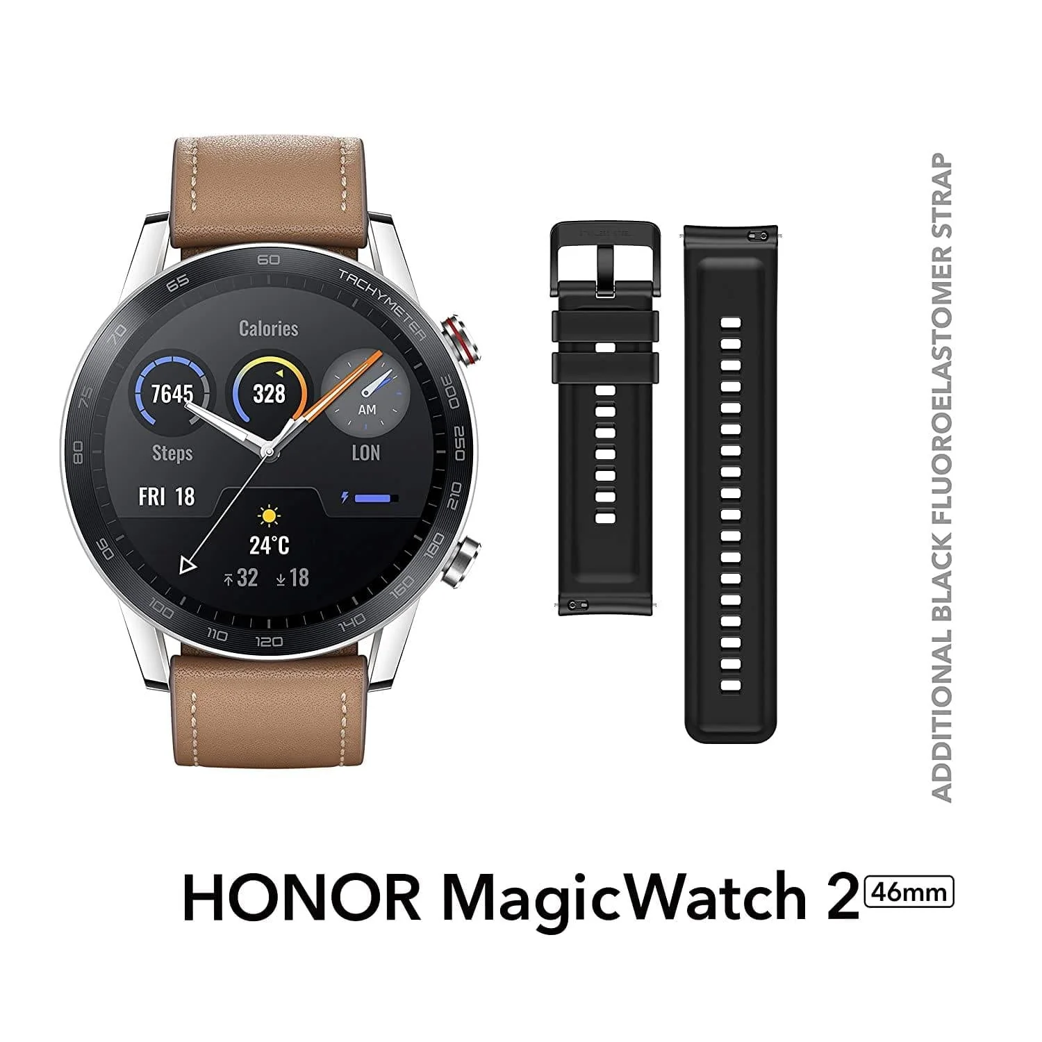 Honor Magic Watch 2 46 mm 14-Days Battery, SpO2, BT Calling, AMOLED Screen - Image 7