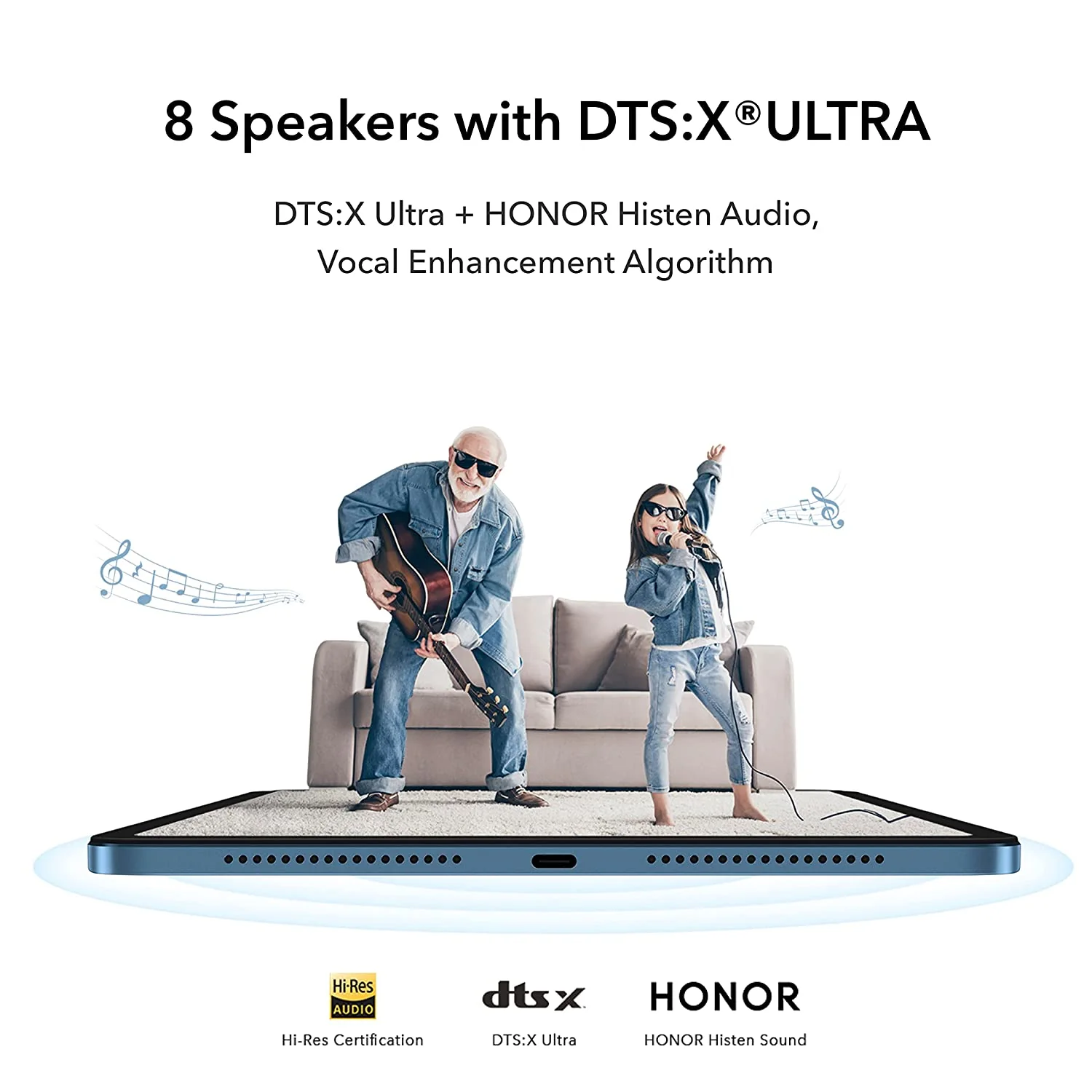Honor PAD 8 30.40 cm (12 inch) 2K Display, Qualcomm Snapdragon 680, WiFi Tablet with Metal Body - Image 5