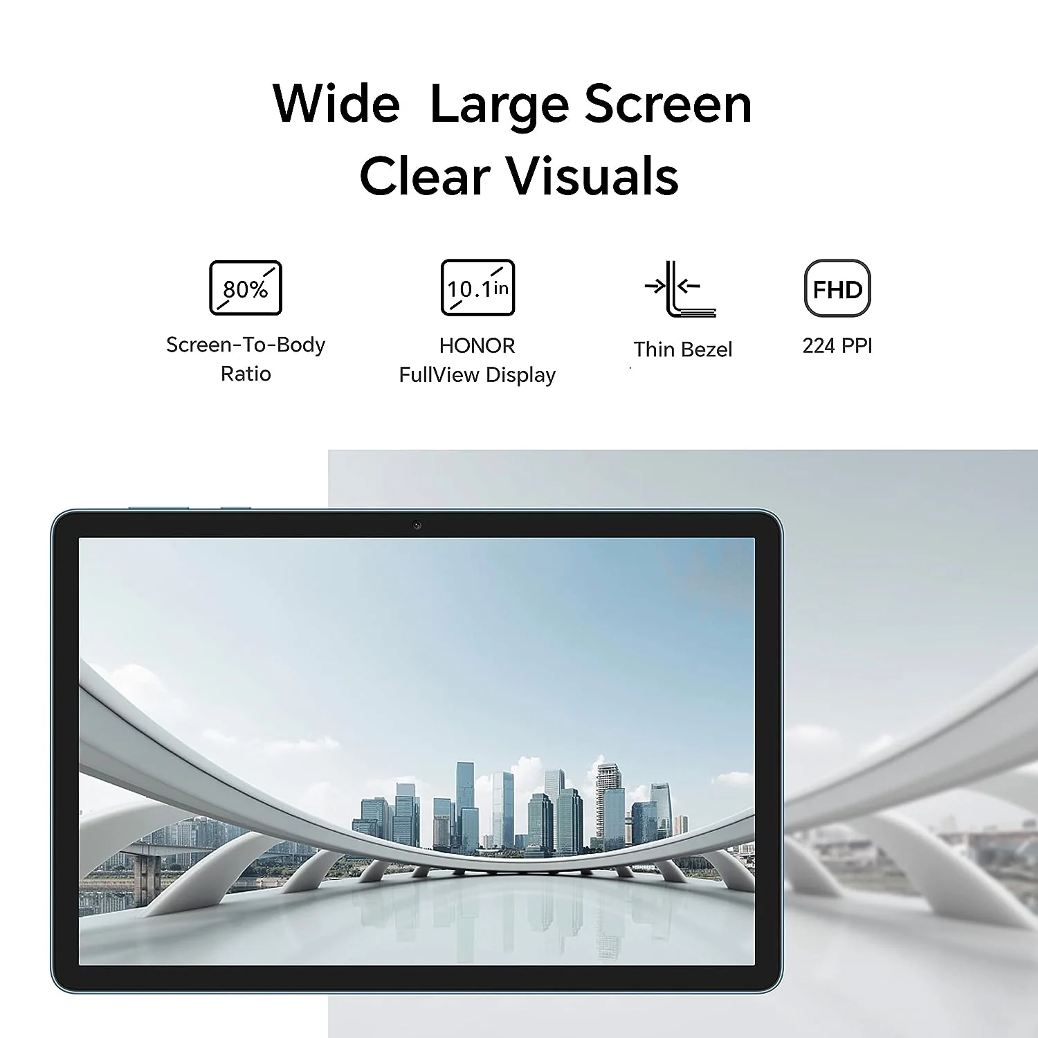 HONOR Pad X8 10.1 inch FHD Display, Mediatek MT8786, Android 12, Blue Hour - Image 3