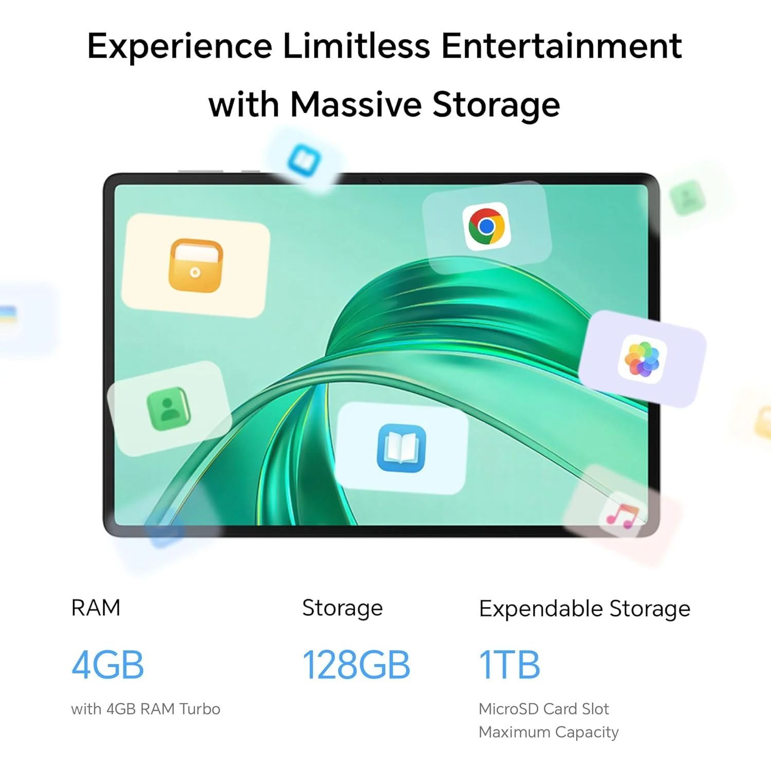 HONOR Pad X8A with Free Flip-Cover 27.94Cm (11 Inch) Wi-Fi Tablet,4GB Ram 128 GB ROM - Image 5