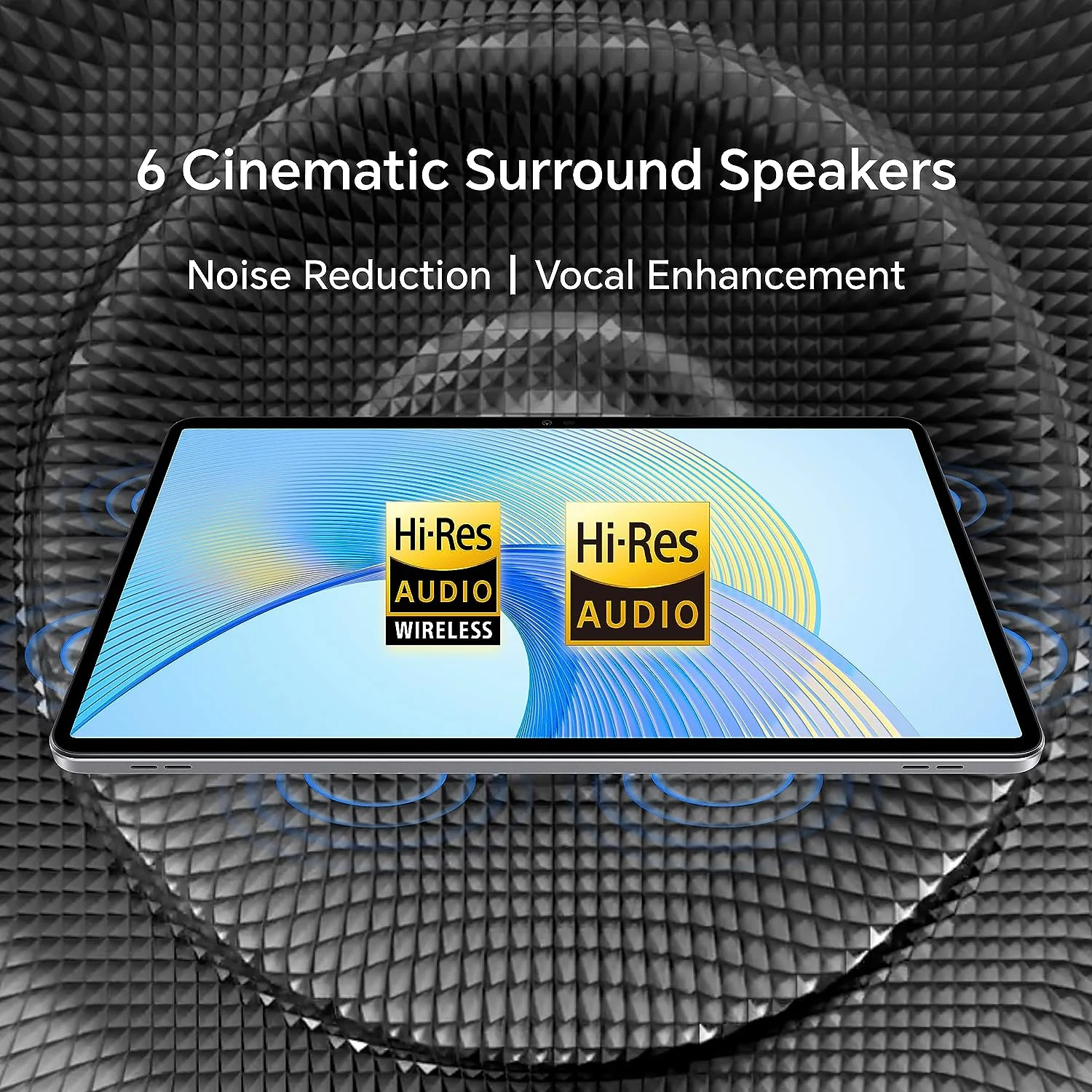HONOR Pad X9 with Free Flip-Cover 11.5-inch (29.21 cm) 120Hz 2K Display, Snapdragon 685, 8GB (8GB+5GB RAM Turbo) 128GB ROM, 6 Speakers, Up-to 13 Hours Battery, Android, WiFi, Metal Body, Gray - Image 7