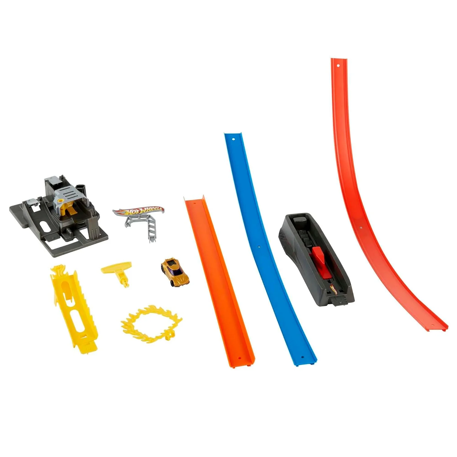 Hot Wheels Energy Track Set with 1 Diecast Car - Image 3