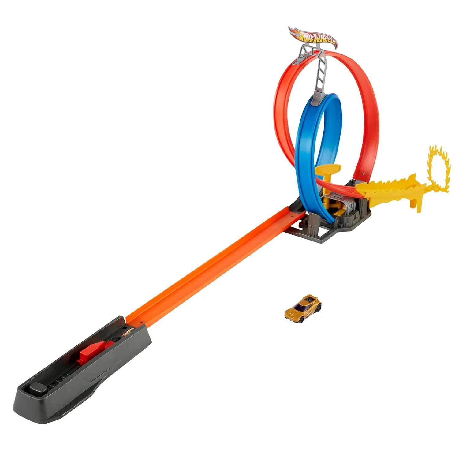 Hot Wheels Energy Track Set with 1 Diecast Car - Image 4