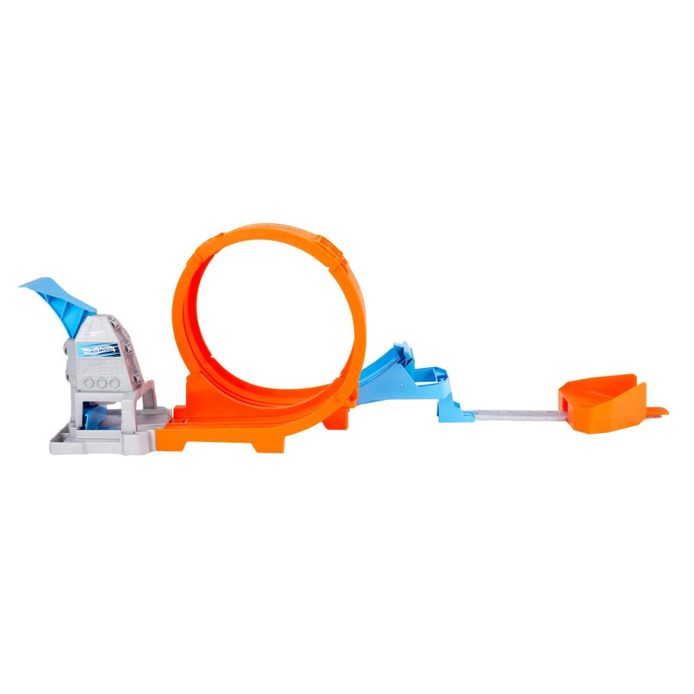 Hot Wheels® Loop Stunt Champion™ Track Set with Dual-Track Loop, Dual Launch, Spring Ramp & 1 Car for Kids 4 Years Old & Older - Image 2
