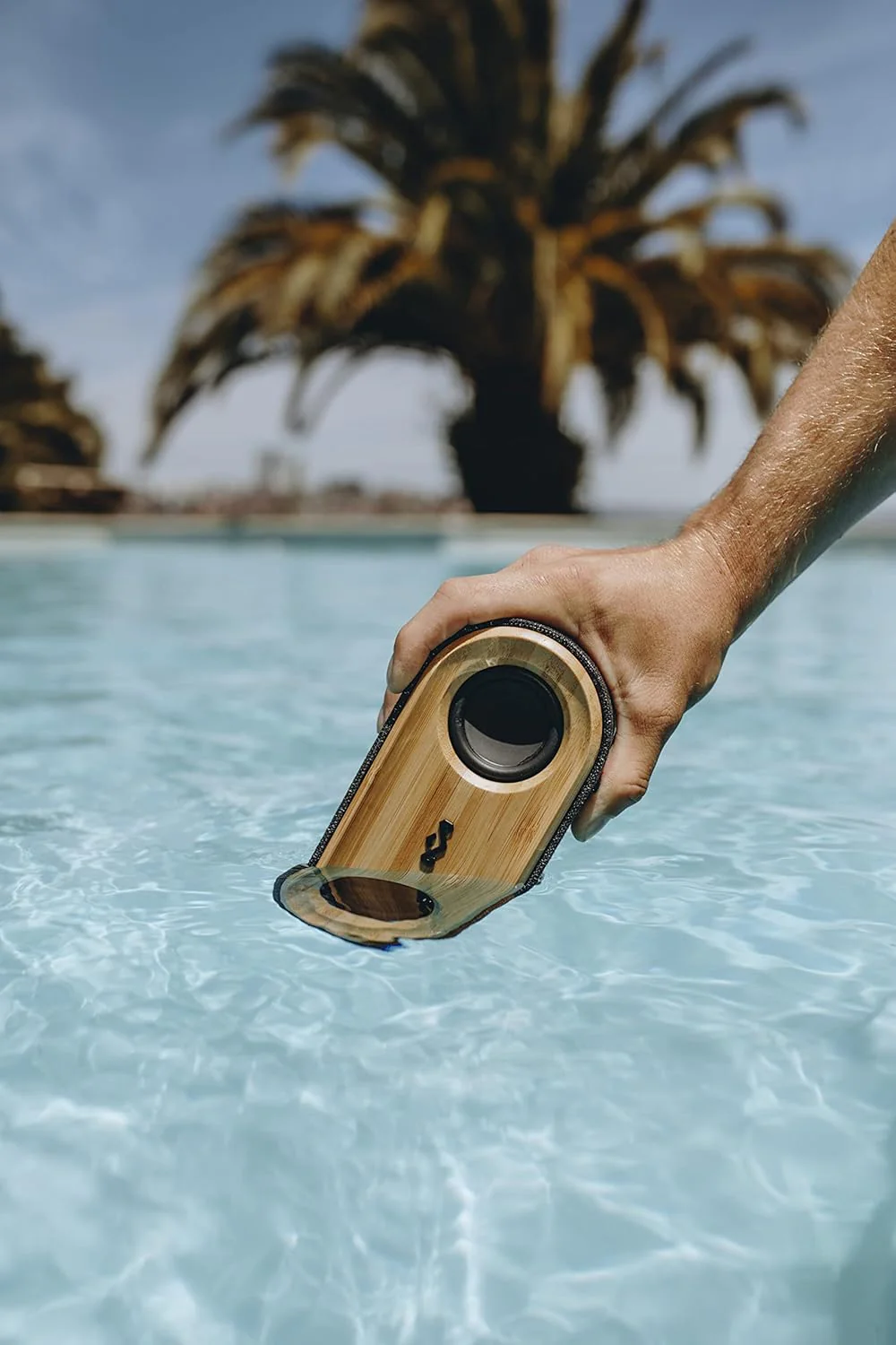House of Marley Get Together 2 Mini: Portable Speaker with Wireless Bluetooth Connectivity, 15 Hours of Playtime and Sustainable Materials, Signature Black - Image 2