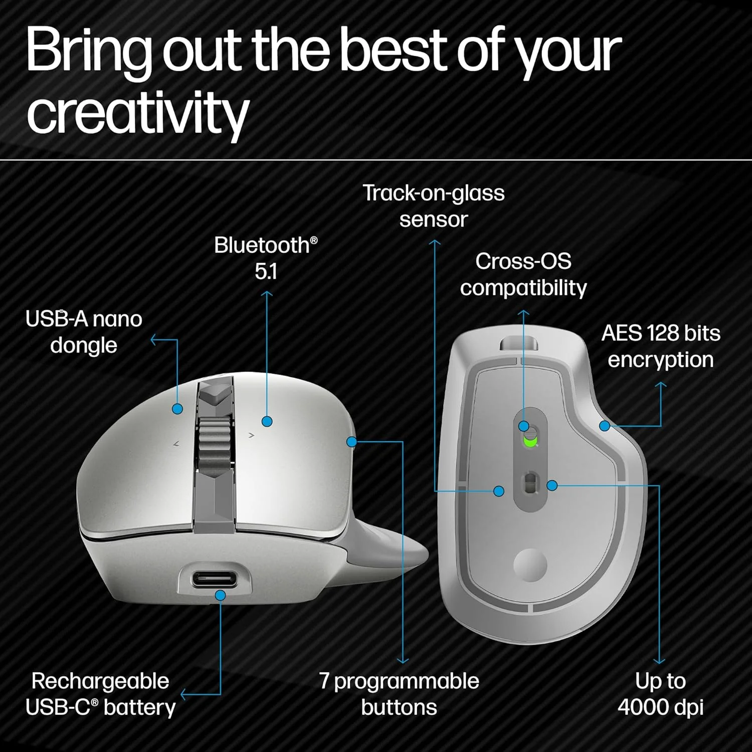 HP 930 Creator Wireless Mouse - Image 10