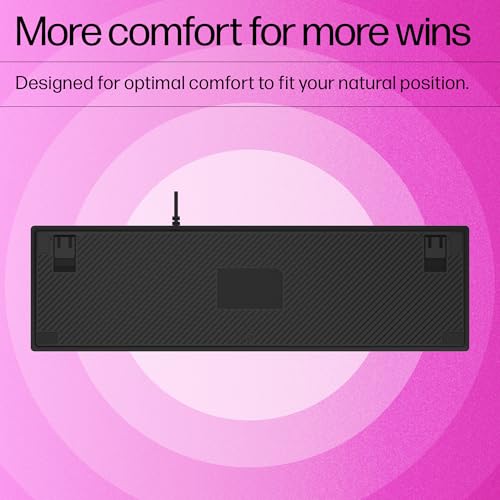 HP GK400F Mechanical Gaming Keyboard,dust & Spill Resistant,RGB Backlit Keys,Metal Panel,Full-Sized Keyboard Design - Image 5