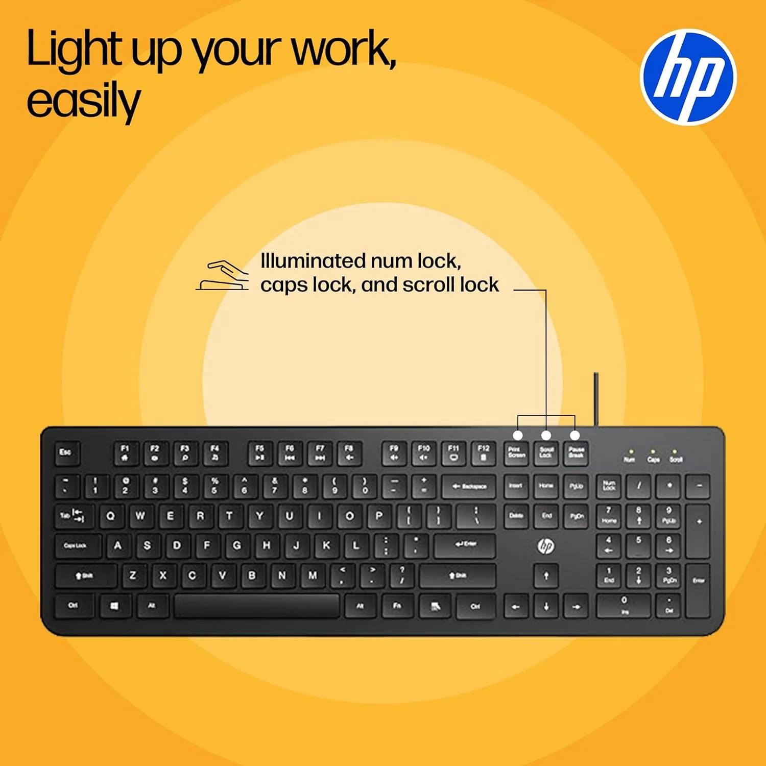 HP KM270 Wireless Mouse and Keyboard Combo (AB3D5AA) - Image 6