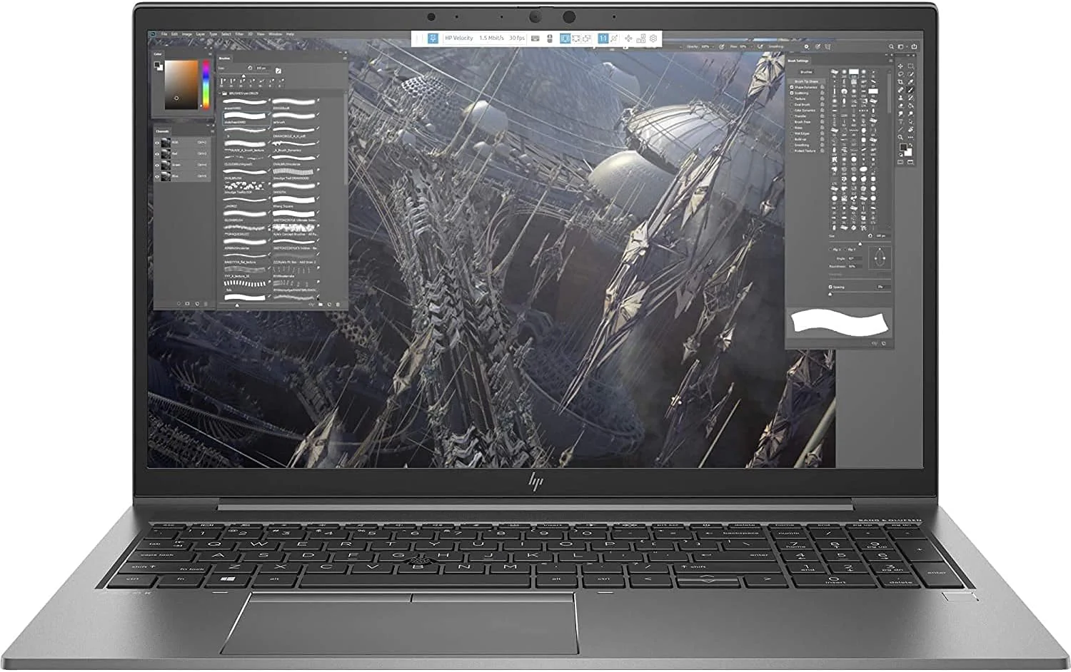 HP ZBook Firefly 15 G7 15.6" Mobile Workstation - Intel Core i7 (10th Gen) i7-10610U Quad-core (4 Core) 1.80 GHz - 16 GB RAM - 512 GB SSD - Windows 10 Pro - in-Plane Switching (IPS) Technology - Image 5