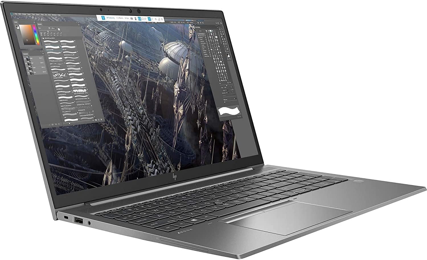 HP ZBook Firefly 15 G7 15.6" Mobile Workstation - Intel Core i7 (10th Gen) i7-10610U Quad-core (4 Core) 1.80 GHz - 16 GB RAM - 512 GB SSD - Windows 10 Pro - in-Plane Switching (IPS) Technology - Image 7