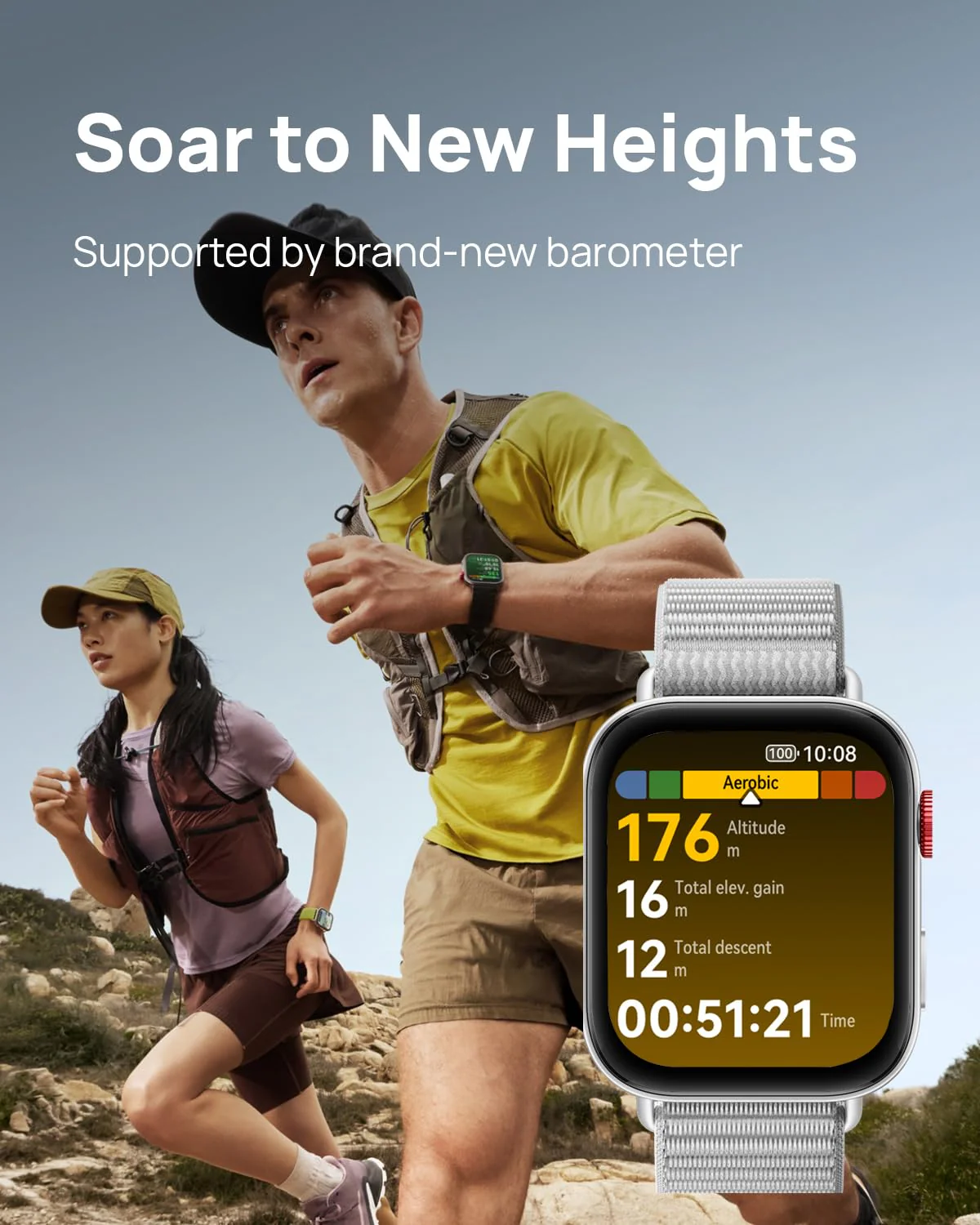 HUAWEI Watch FIT 4 smartwatch, 1.82" Large Display, Up to 10-Day Battery Life, Dual Band GPS, 100+ Sports Modes, Fitness Health Tracker, Emotional Assistant, Compatible with Android iOS - Image 8