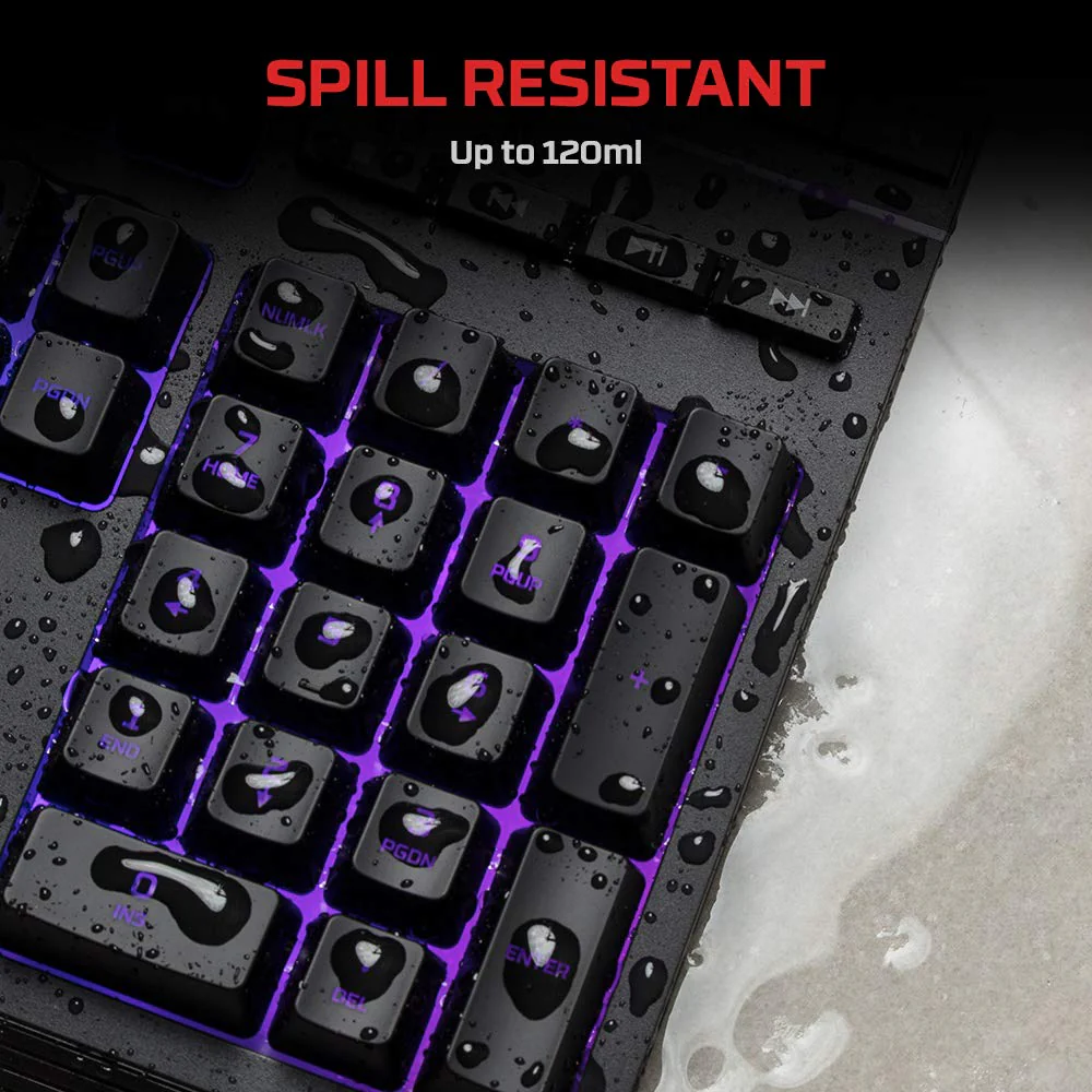 HyperX Alloy Core RGB USB Membrane Gaming Keyboard - Black - Image 2