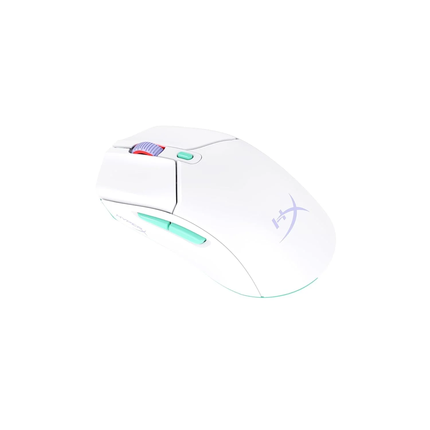 HyperX Pulsefire Haste 2 Core Gaming Mouse,Ultra Lightweight, 61g, 100 Hour Battery Life, 2.4Ghz Wireless, Up to 12000 DPI - White (8R2E7AA)
