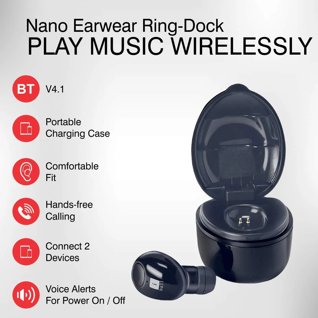 iBall The UNbox Box Premium Electronics Gift Hamper (1 Nano Earwear B10, 1 Earwear Base Neckband, 1 LPS 10000 Power Bank, 3 in 1 Charging Cable, 1 Musi Play Speaker) - Image 7