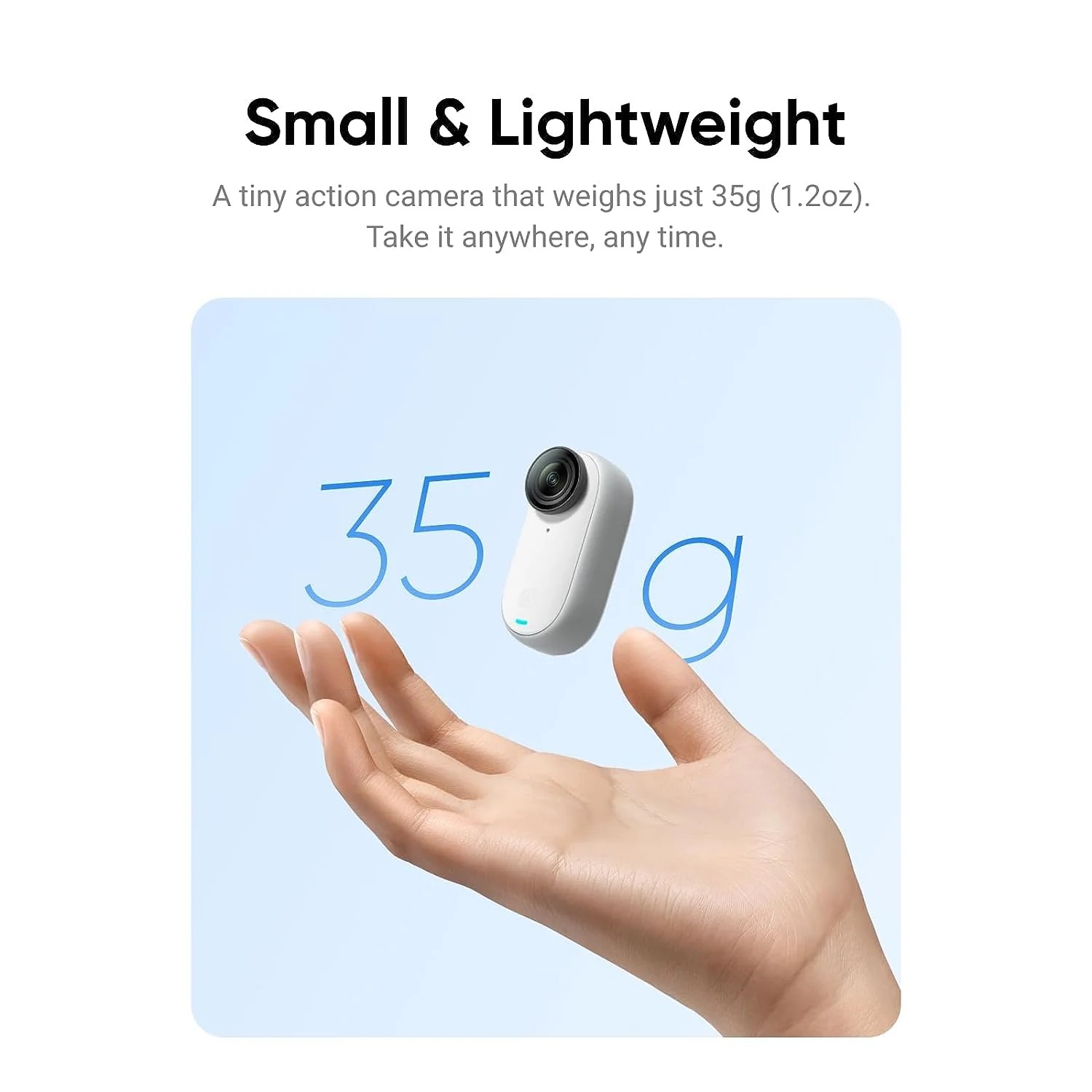 insta360 GO 3 (64GB) - Small & Lightweight Action Camera (64 GB) - Image 5