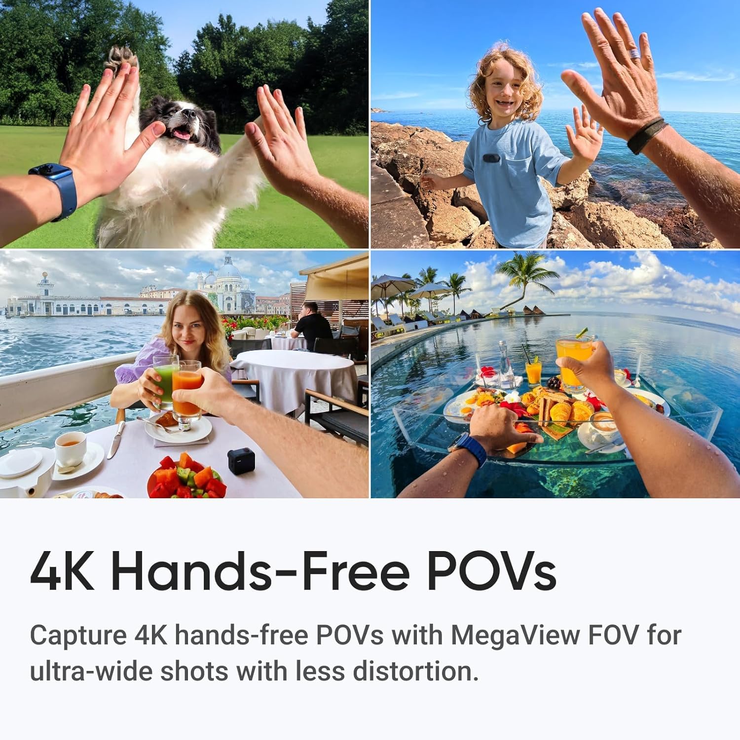 insta360 GO 3S - 64 GB 4K Tiny Portable Vlogging Camera, Hands-Free POVs, Mount Anywhere, Stabilization, 140 Min Battery Life, 10m Waterproof, Pet POV (BRAND NEW/SEALED) - Image 6