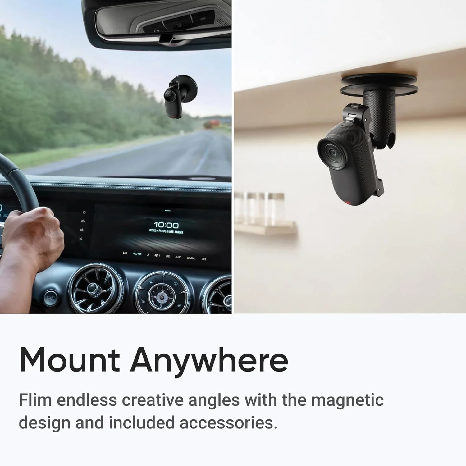 insta360 GO 3S - 64 GB 4K Tiny Portable Vlogging Camera, Hands-Free POVs, Mount Anywhere, Stabilization, 140 Min Battery Life, 10m Waterproof, Pet POV (BRAND NEW/SEALED) - Image 7