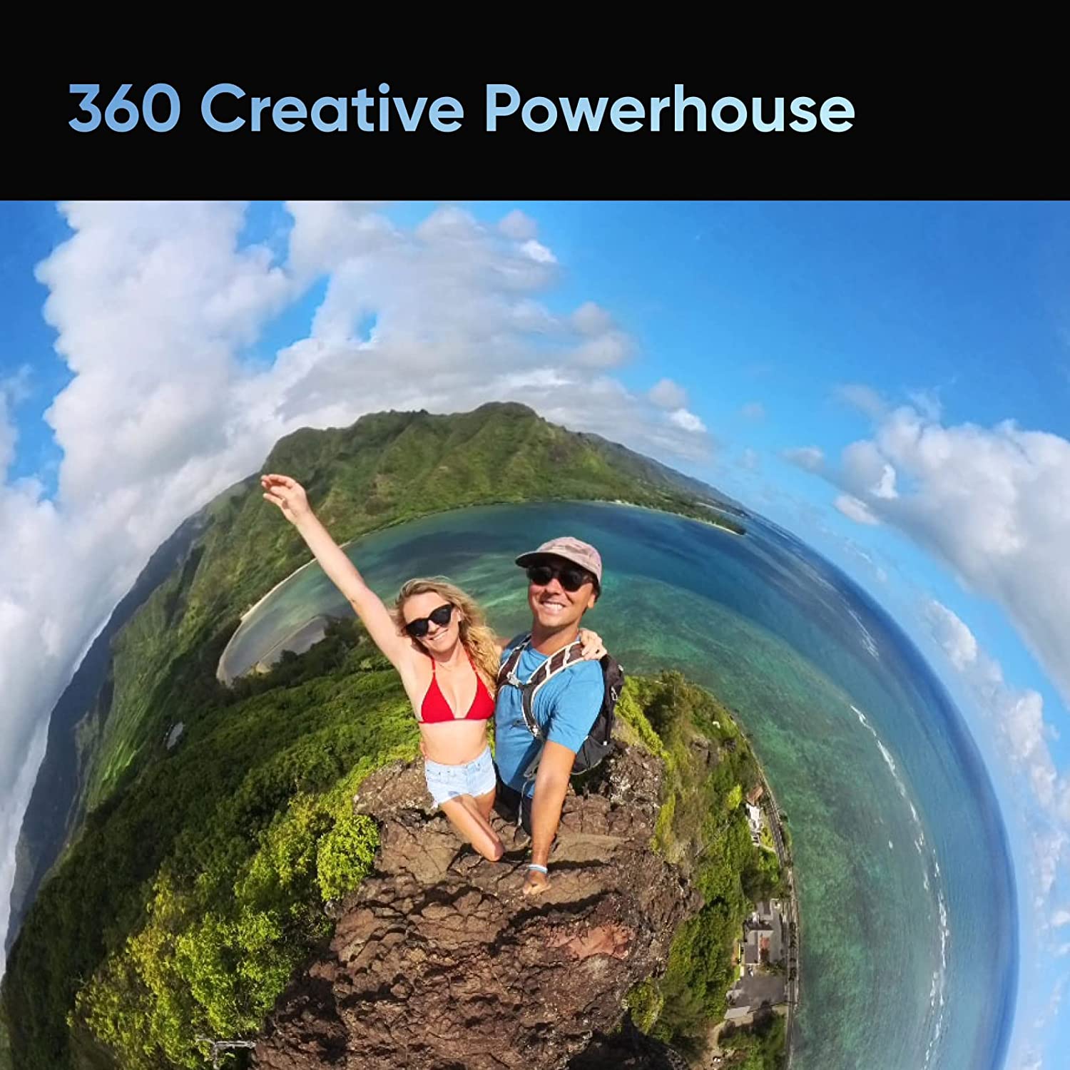 insta360 X3 Action Camera, 5.7K 360 Capture, Optical Zoom 3X, 72 MP 360 Photo, Black - Image 7