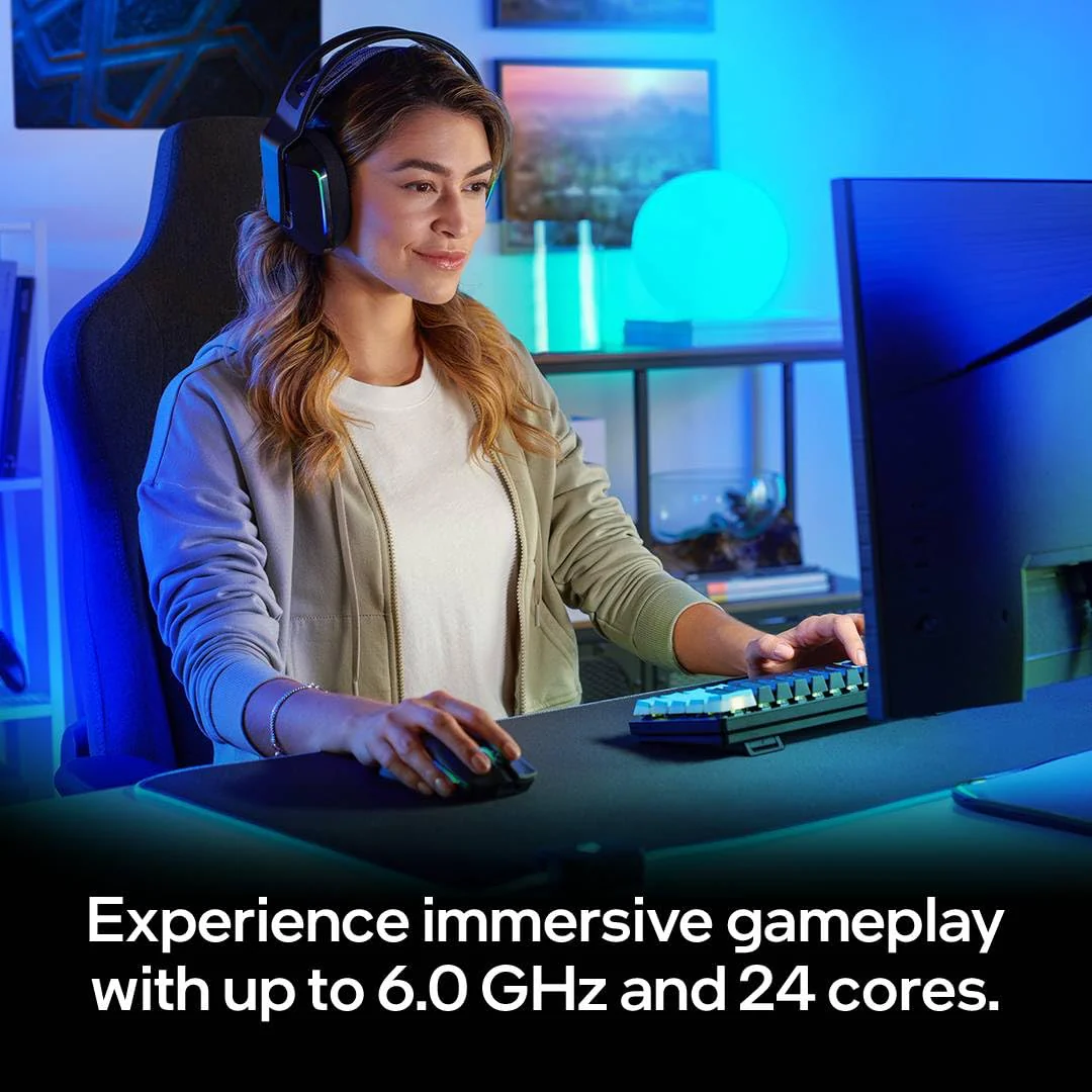 Intel® Core™ i9-14900K New Gaming Desktop Processor 24 cores (8 P-cores + 16 E-cores) with Integrated Graphics - Image 3