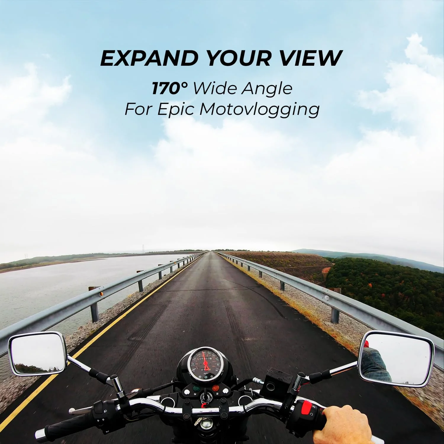 IZI ONE Plus 5K 48MP Action Camera - 6-Axis Gyro Stabilization, 110ft Waterproof, Vlogging, 170° FOV, WiFi, Dual Touch Screen Video Camera, 2X 1350mAh Batteries, Fast C-Type Charge HQ External Mic - Image 6