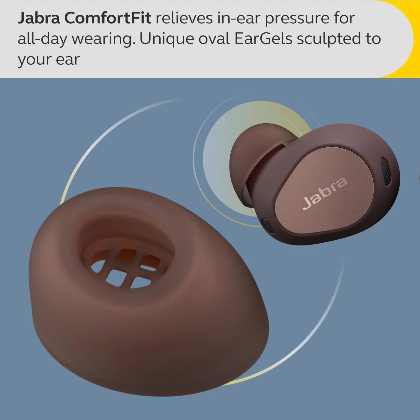 Jabra Elite 10 True Wireless Earbuds – Advanced Active Noise Cancelling Earbuds - Black - Image 3