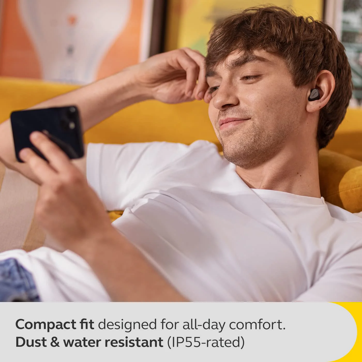 Jabra Elite 5 True Wireless in Ear Bluetooth Earbuds with Active Noise Cancellation - Image 2