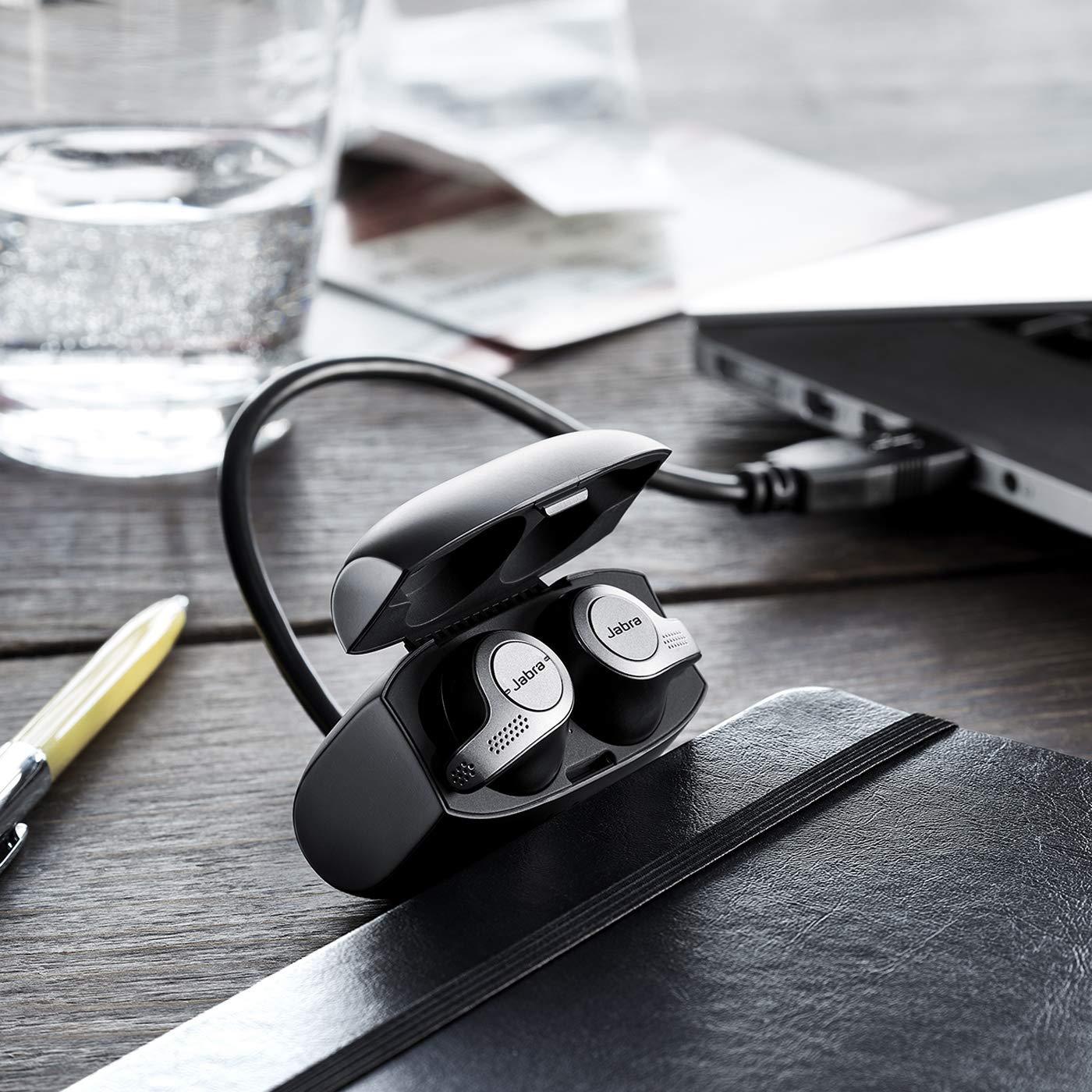 Jabra Elite 65t Alexa Enabled True Wireless Earbuds with Charging Case - Image 4
