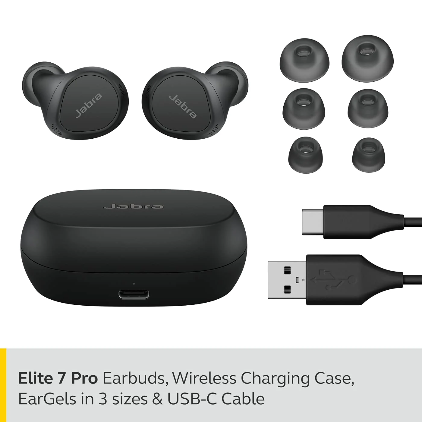 Jabra Elite 7 Pro in Ear Bluetooth True Wireless Earbuds with Active Noise Cancellation - Image 2