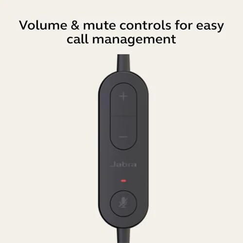 Jabra Evolve 10, On Ear Noise Cancellation Mic with Fully Adjustable Boom Arm and USB-A Connectivity Stereo Headset, Black - Image 7