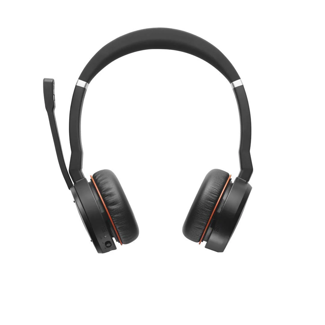 Jabra Evolve 75 Wireless Headset, Stereo – Bluetooth Headset with World-Class Speakers, Active Noise-Cancelling Microphone, All Day Battery (BRAND NEW/SEALED) - Image 4