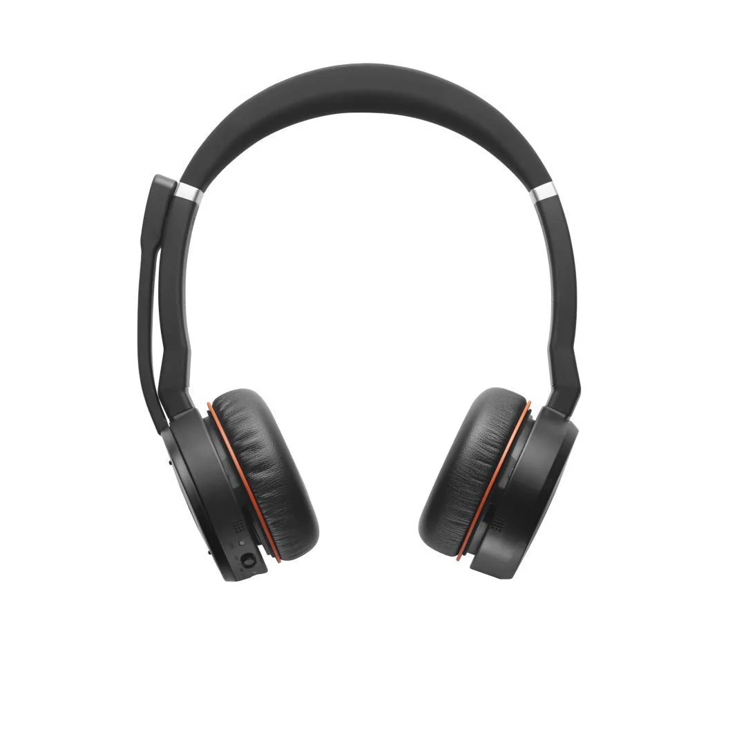 Jabra Evolve 75 Wireless Headset, Stereo – Bluetooth Headset with World-Class Speakers, Active Noise-Cancelling Microphone, All Day Battery (BRAND NEW/SEALED) - Image 6