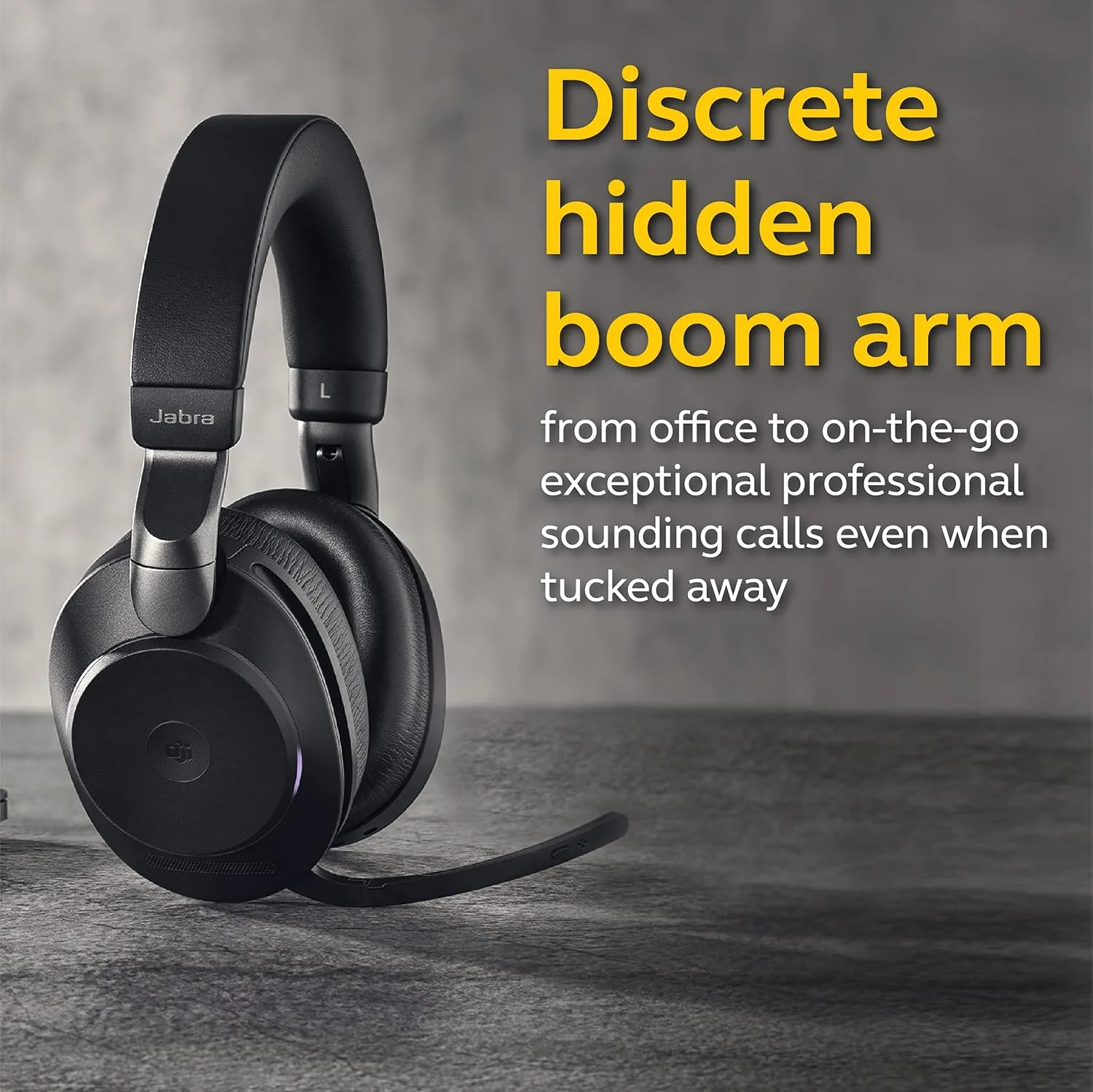 Jabra Evolve2 85 MS Wireless Headphones with Link380c, Stereo, Black (BRAND NEW/SEALED) - Image 2