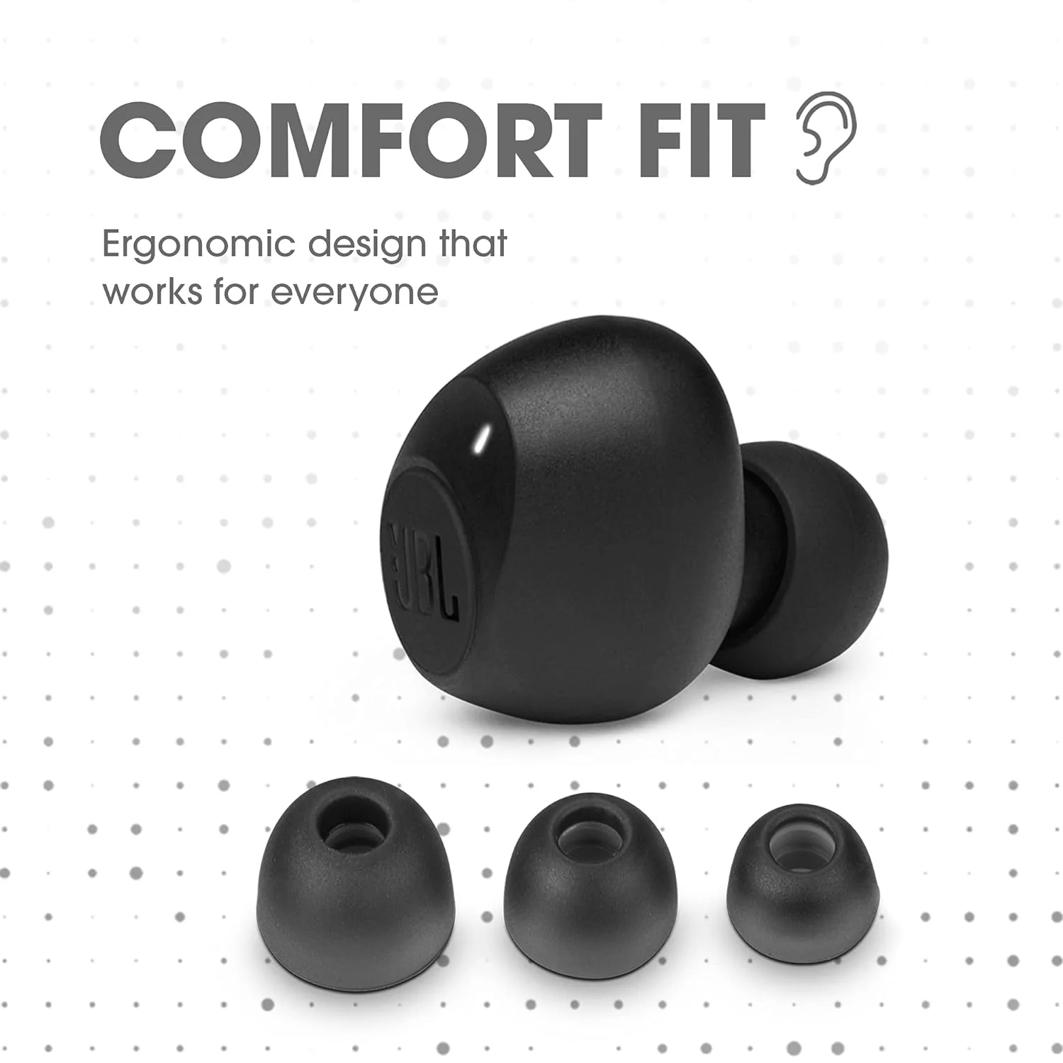 JBL C115 True Wireless in Ear Earbuds with Mic - Image 2