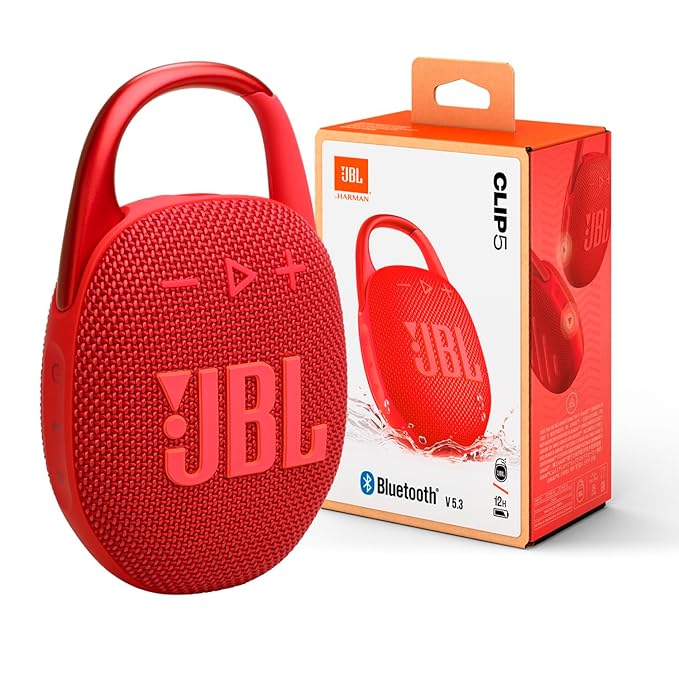 JBL Clip 5, Wireless Ultra Portable Bluetooth Speaker, Pro Sound, 12hrs of Playtime, Integrated Carabiner, Vibrant Colors with Rugged Fabric Design - Image 11
