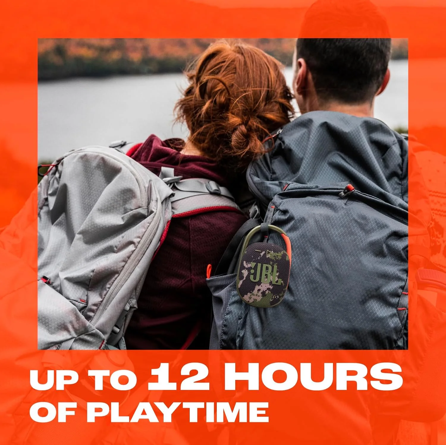 JBL Clip 5, Wireless Ultra Portable Bluetooth Speaker, Pro Sound, 12hrs of Playtime, Integrated Carabiner, Vibrant Colors with Rugged Fabric Design - Image 5
