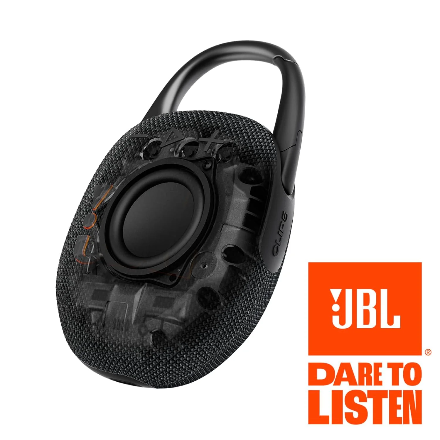 JBL Clip 5, Wireless Ultra Portable Bluetooth Speaker, Pro Sound, 12hrs of Playtime, Integrated Carabiner, Vibrant Colors with Rugged Fabric Design - Image 6