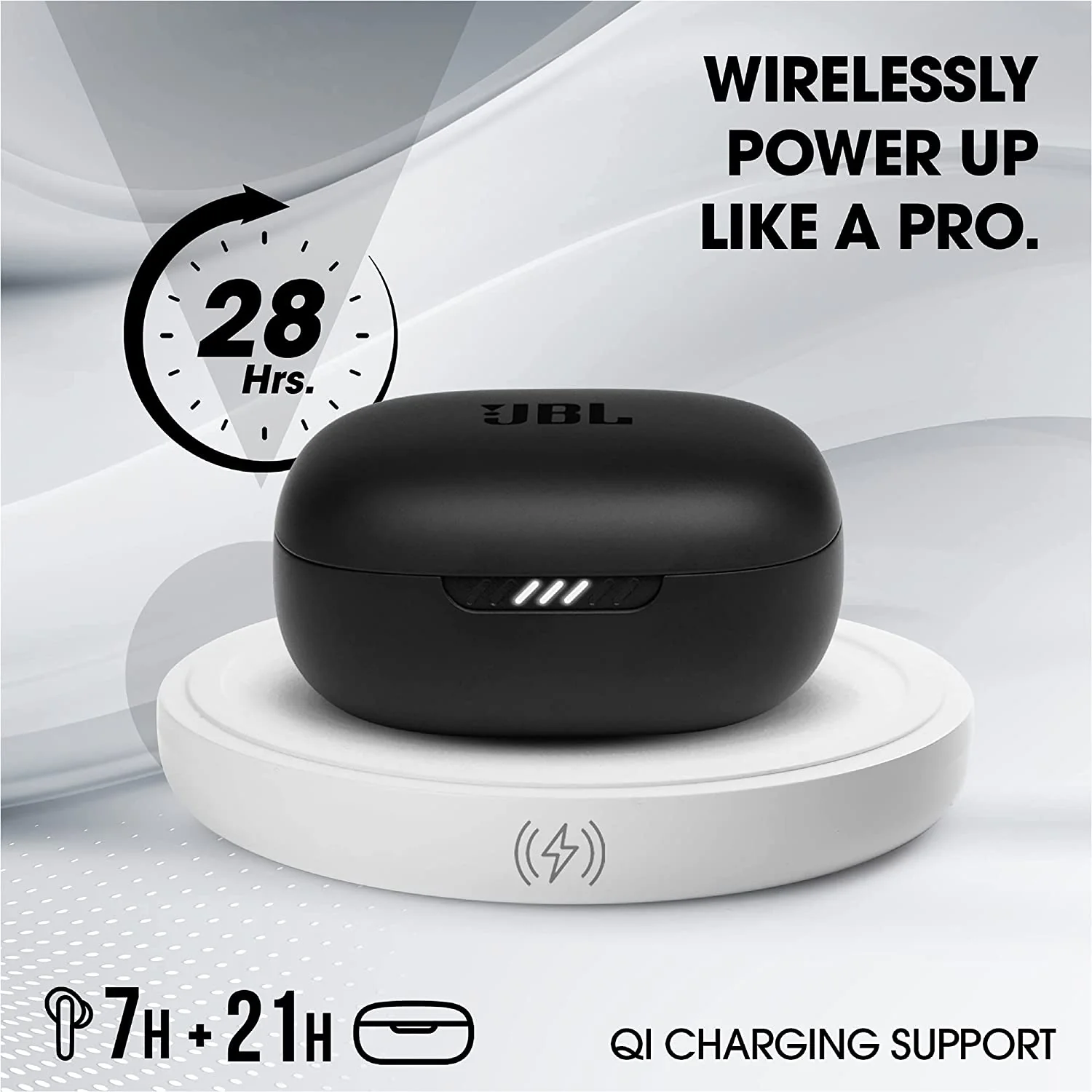 JBL Live Pro+ TWS, Adaptive Noise Cancellation Earbuds with Mic - Image 3