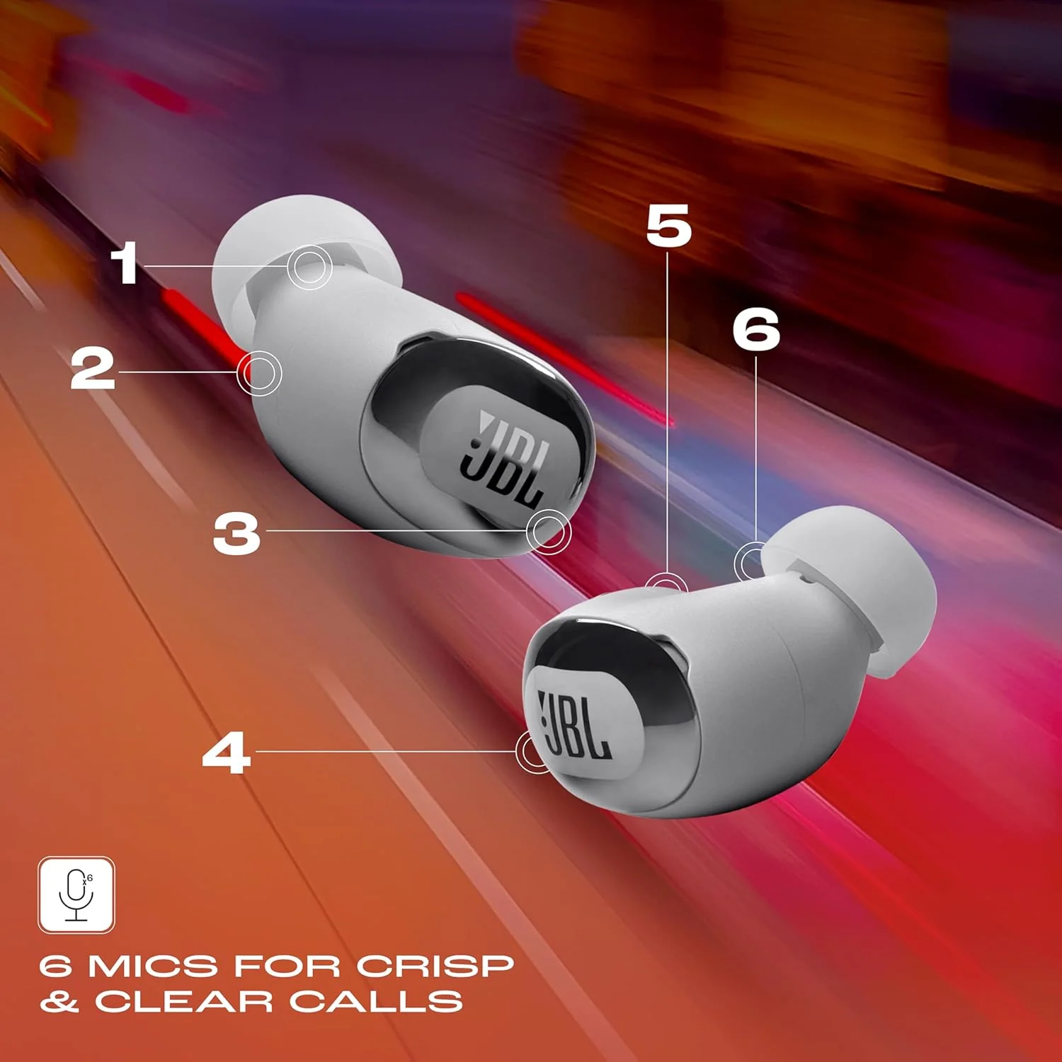 JBL New Launch Live Buds 3 TWS Blue (Replacement Spare Parts) (Left Earbuds Only with Case) - Image 4