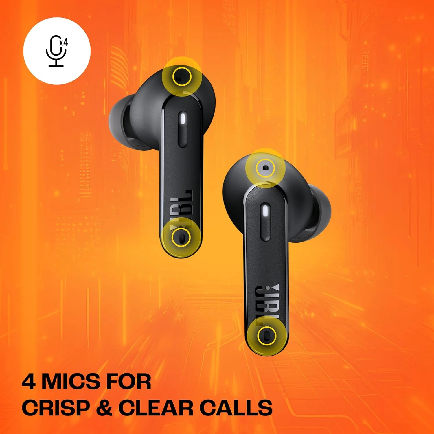 JBL New Launch Tune 245NC in Ear Wireless TWS ANC Earbuds (Black) - Image 6