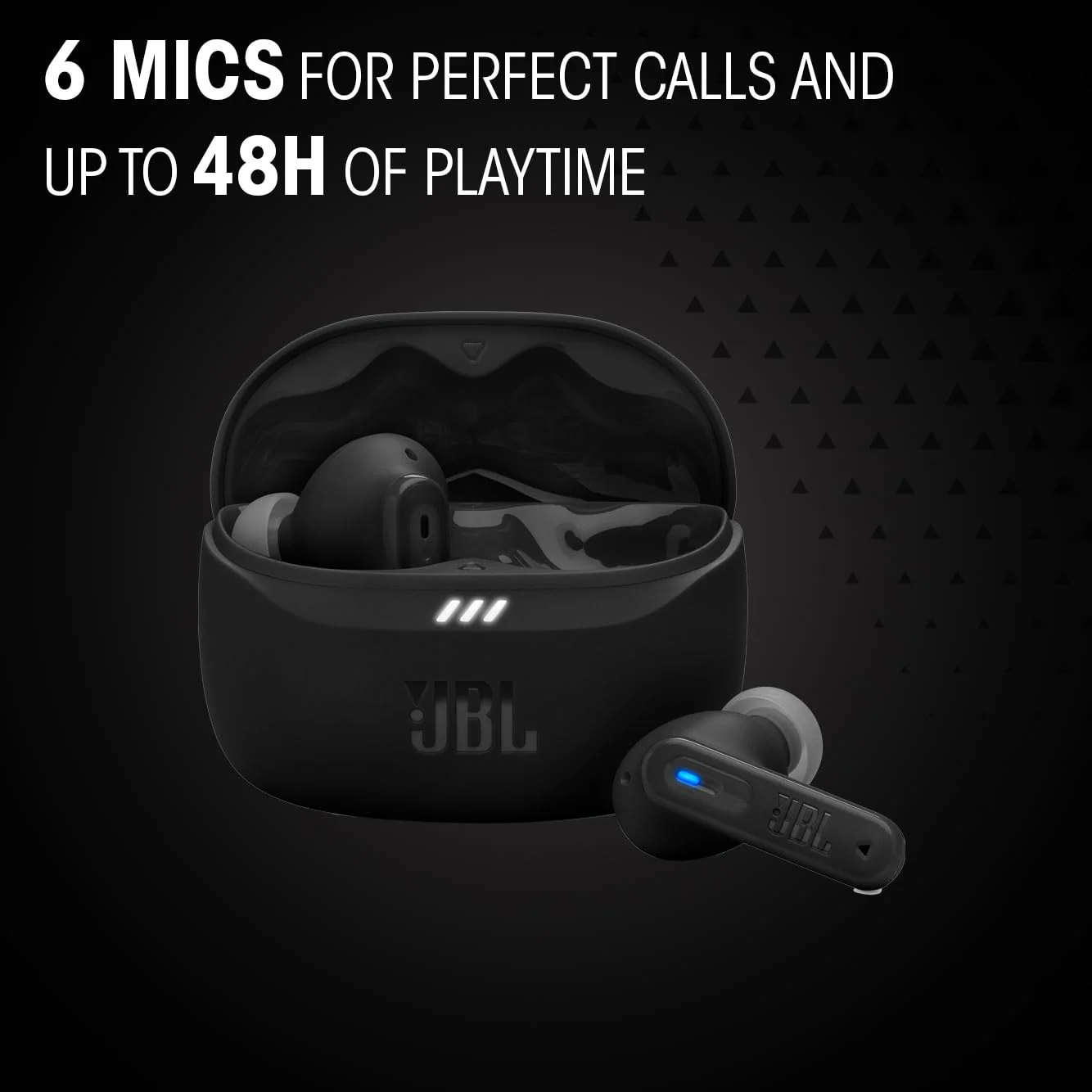 JBL New Launch Tune Beam 2 TWS, ANC Earbuds, 48Hr Playtime,Dual Connect, Ambient Aware, Relax Mode, Customized EQ with Headphones App, 6 Mics for Clear Calls, Spatial Sound, Personi-Fi 3.0 - Image 7