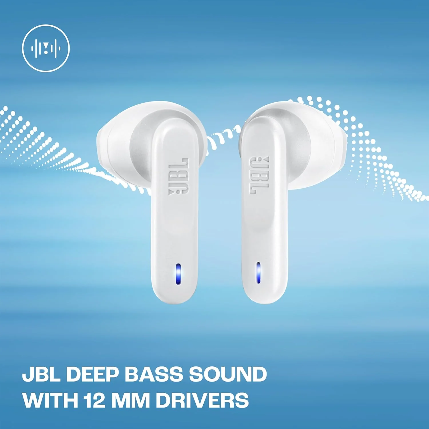 JBL Newly Launched Wave Flex in-Ear Wireless Earbuds TWS with Mic, App for Custom Extra Bass EQ, 32Hrs Battery, Quick Charge, IP54 Water & Dust Proof, Ambient Aware, Talk-Thru, Google FastPair - Image 6