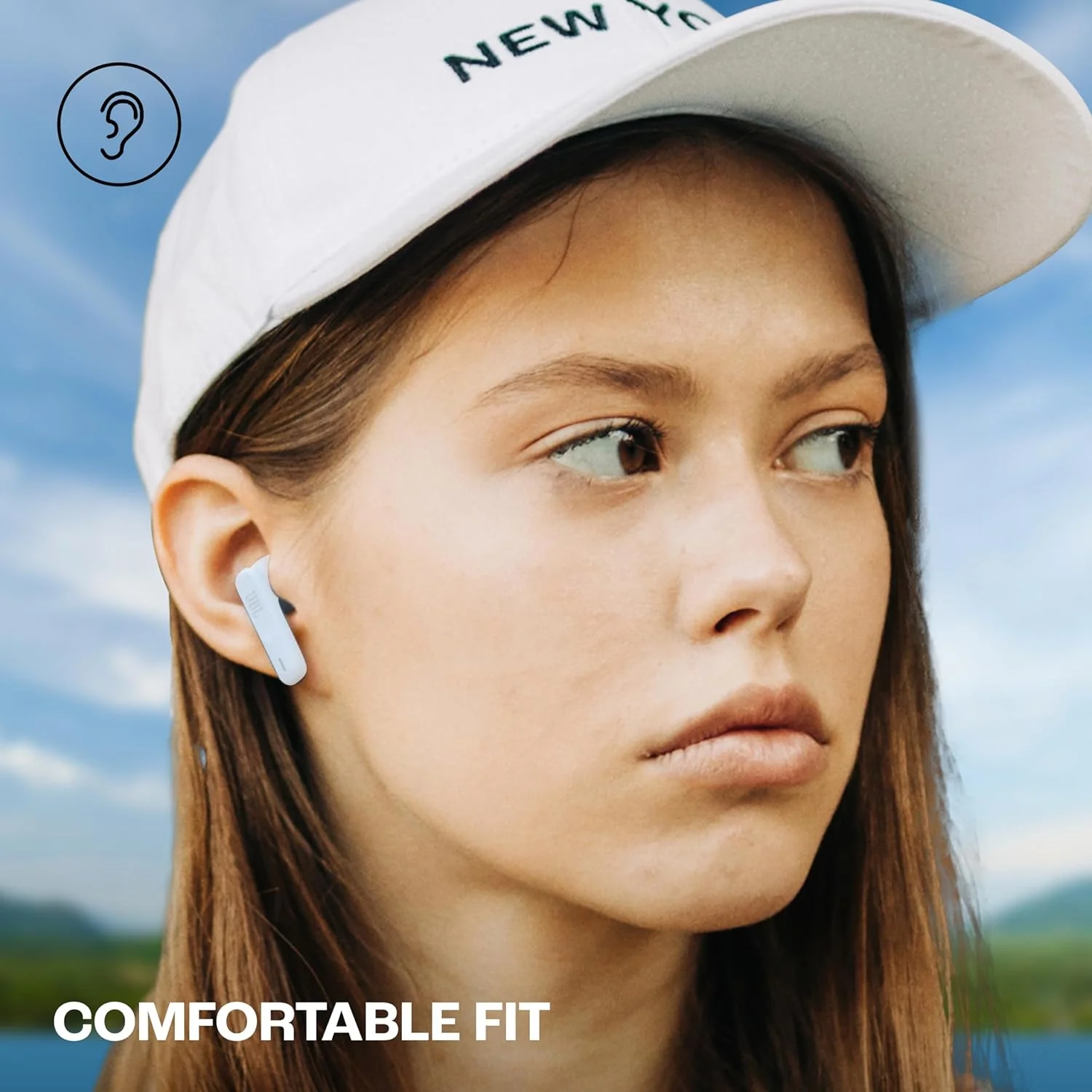 JBL Newly Launched Wave Flex in-Ear Wireless Earbuds TWS with Mic, App for Custom Extra Bass EQ, 32Hrs Battery, Quick Charge, IP54 Water & Dust Proof, Ambient Aware, Talk-Thru, Google FastPair - Image 7