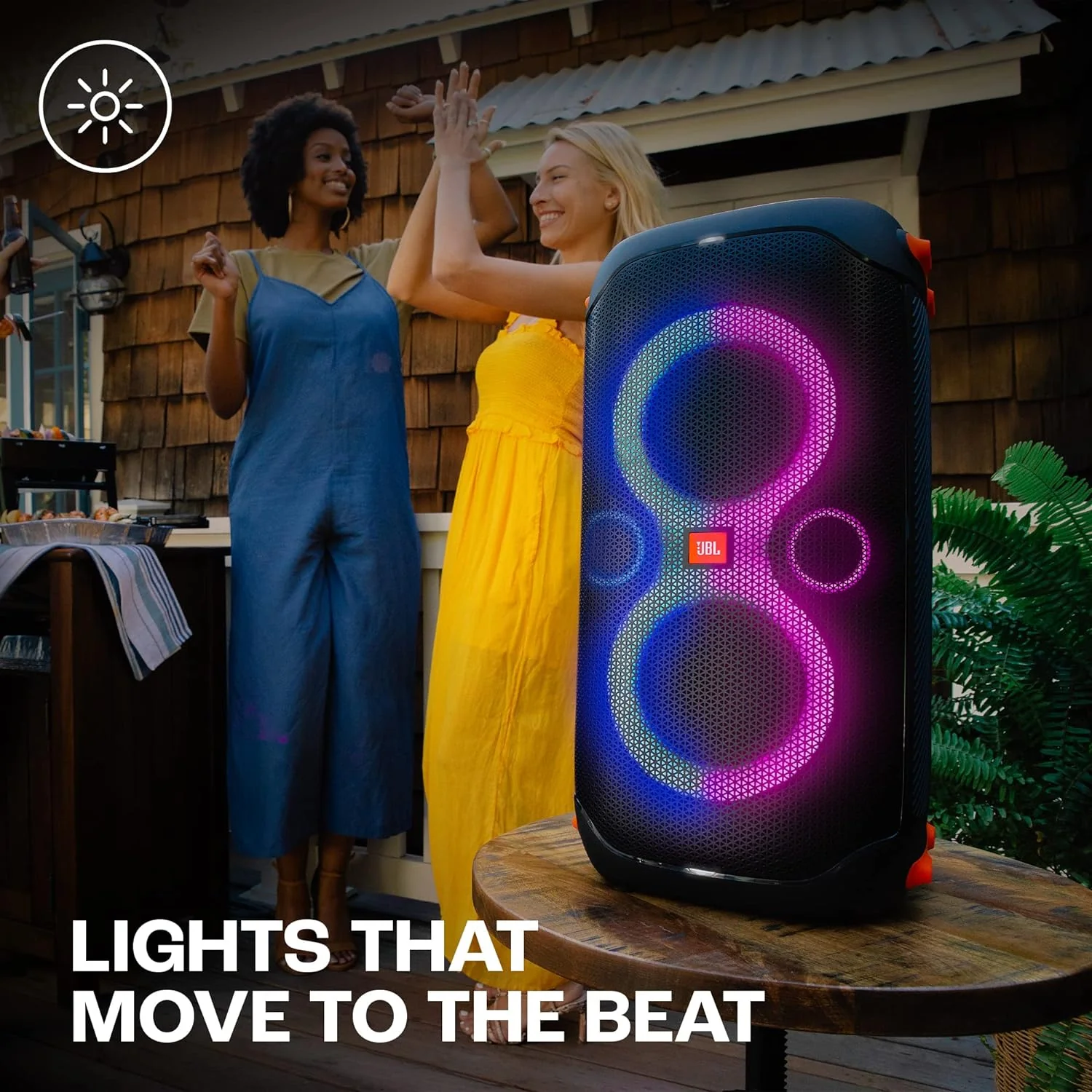 JBL Partybox 110 | Wireless Bluetooth Party Speaker (Volume Knob Missing) - Image 8