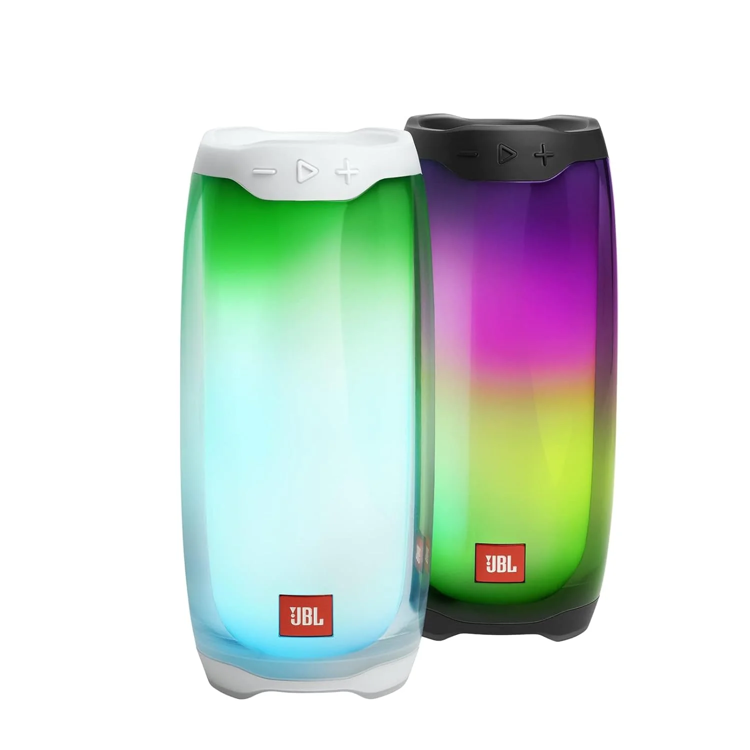 JBL Pulse 4, Wireless Portable Bluetooth Speaker with Customizable Ambient Lightshow, Signature Sound with Bass Radiator, PartyBoost, IPX7 Waterproof & Type C - Image 4