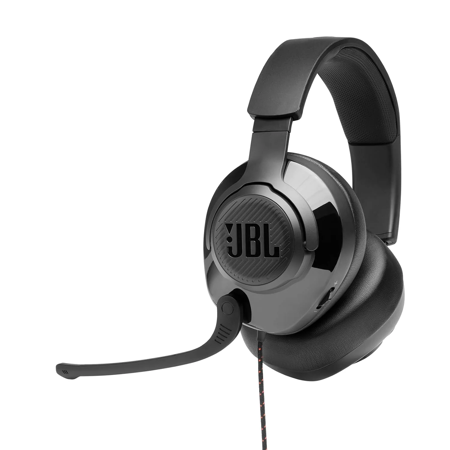 JBL Quantum 200 Wired Over-Ear Gaming Headphones- Black - Image 4