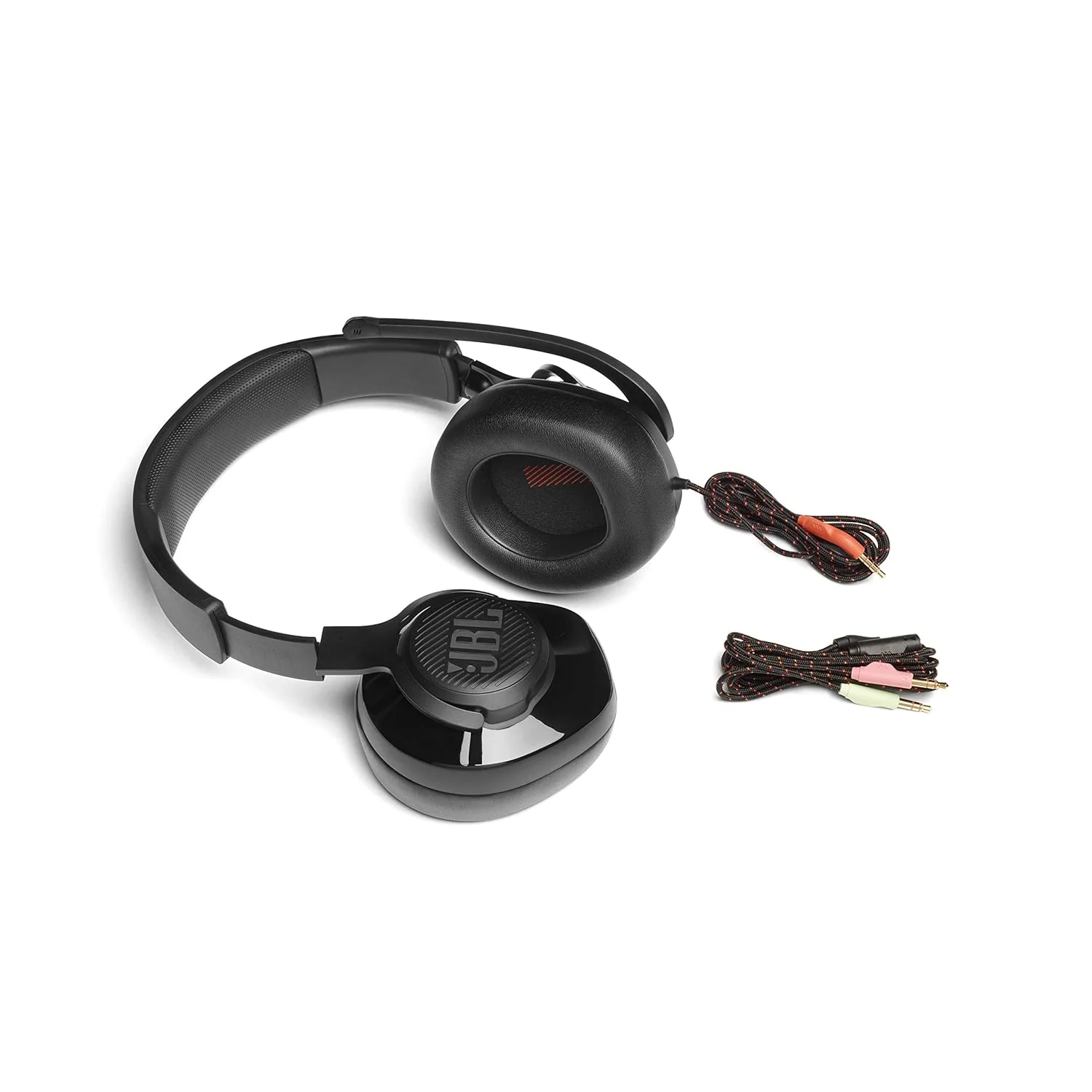 JBL Quantum 200 Wired Over-Ear Gaming Headphones- Black - Image 6