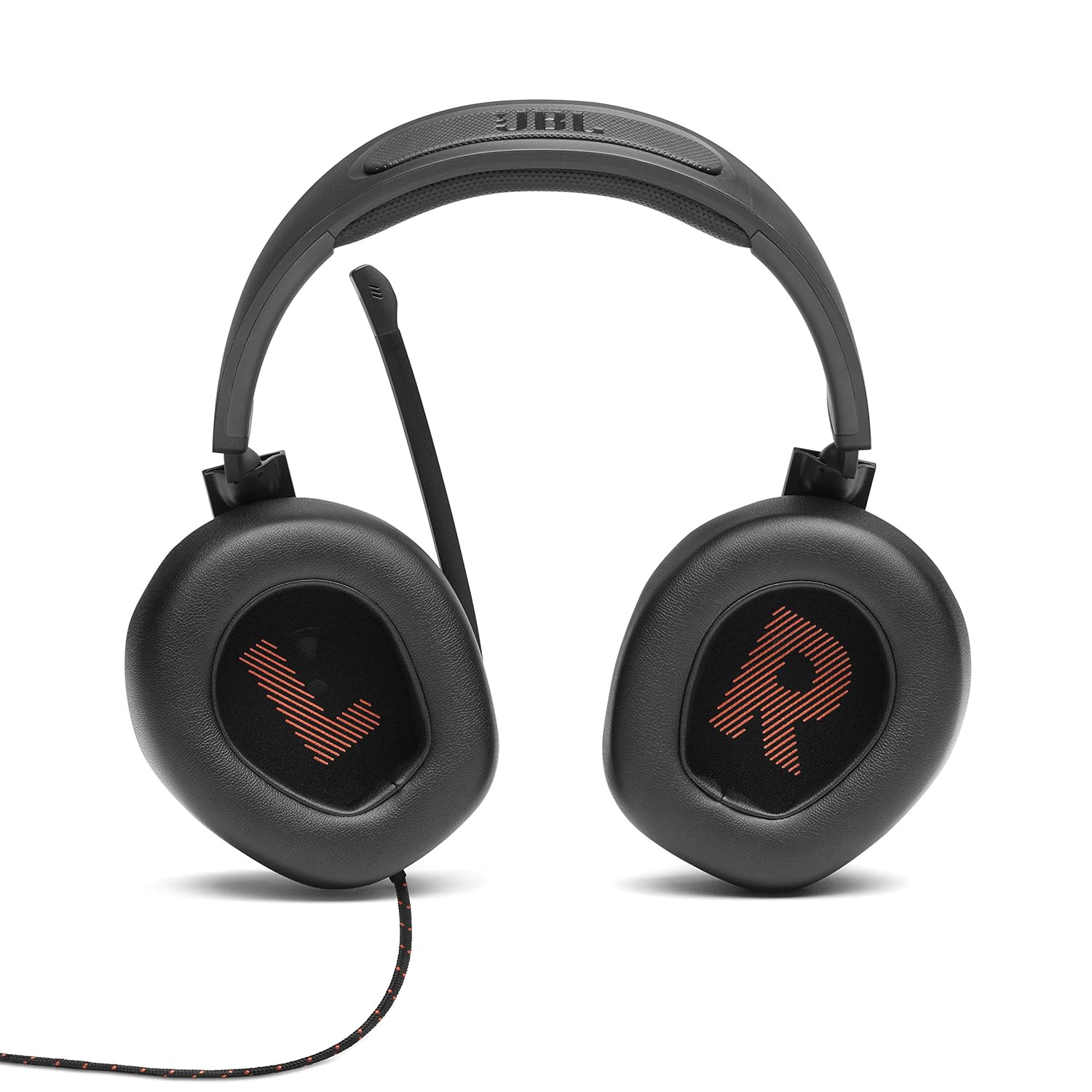JBL Quantum 200 Wired Over-Ear Gaming Headphones- Black - Image 7