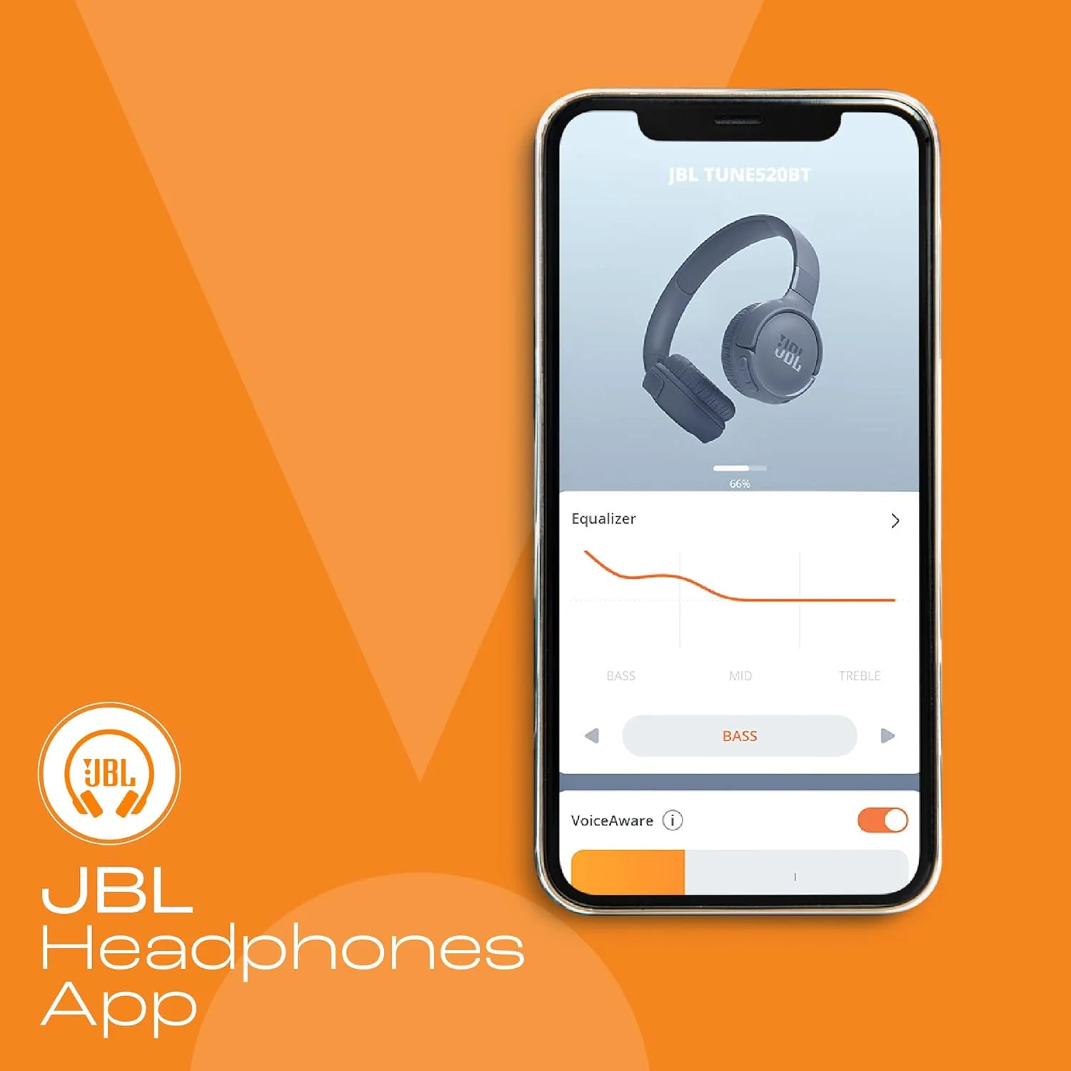 JBL Tune 520BT Wireless On Ear Headphones with Mic, Pure Bass Sound, Upto 57 Hrs Playtime - Image 3