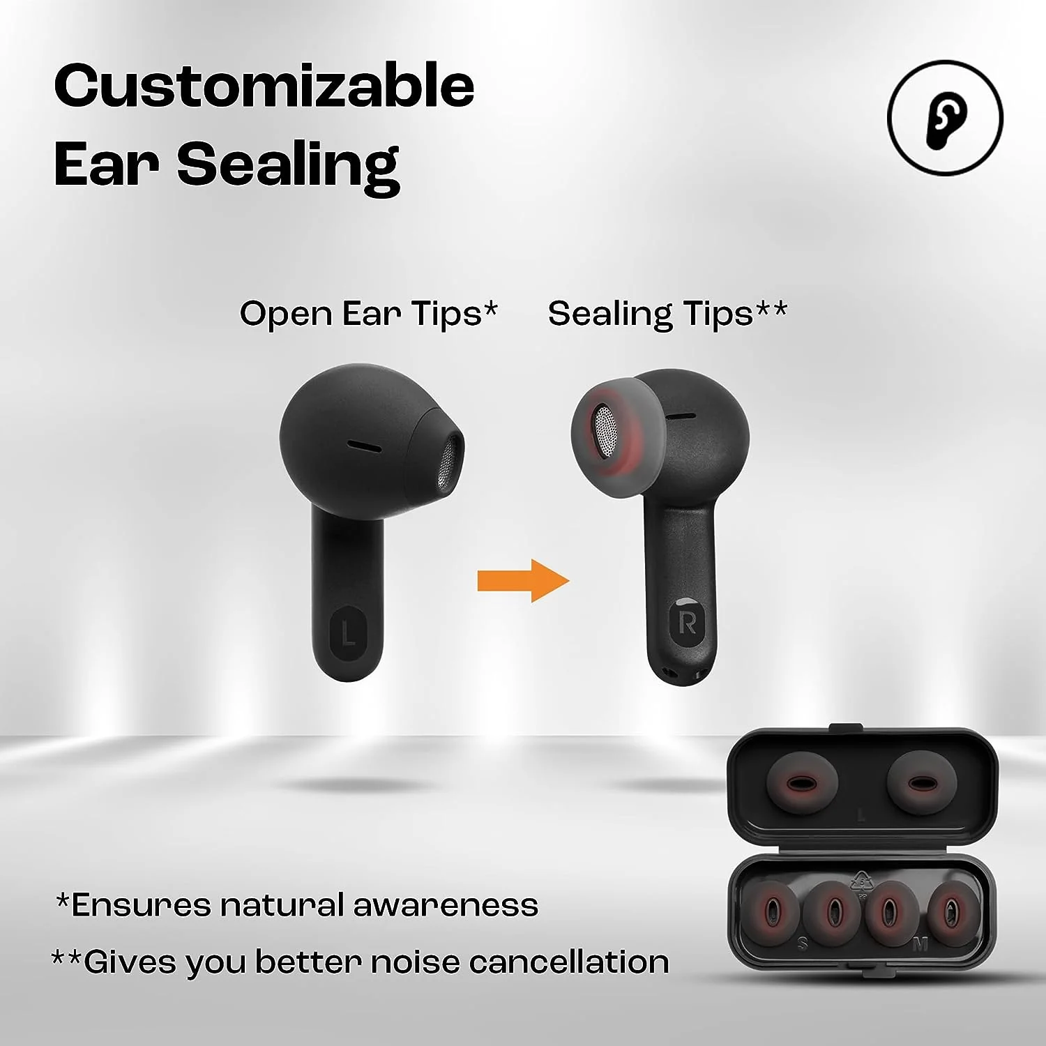 JBL Tune Wireless ANC Earbuds (TWS) with Mic - Image 7